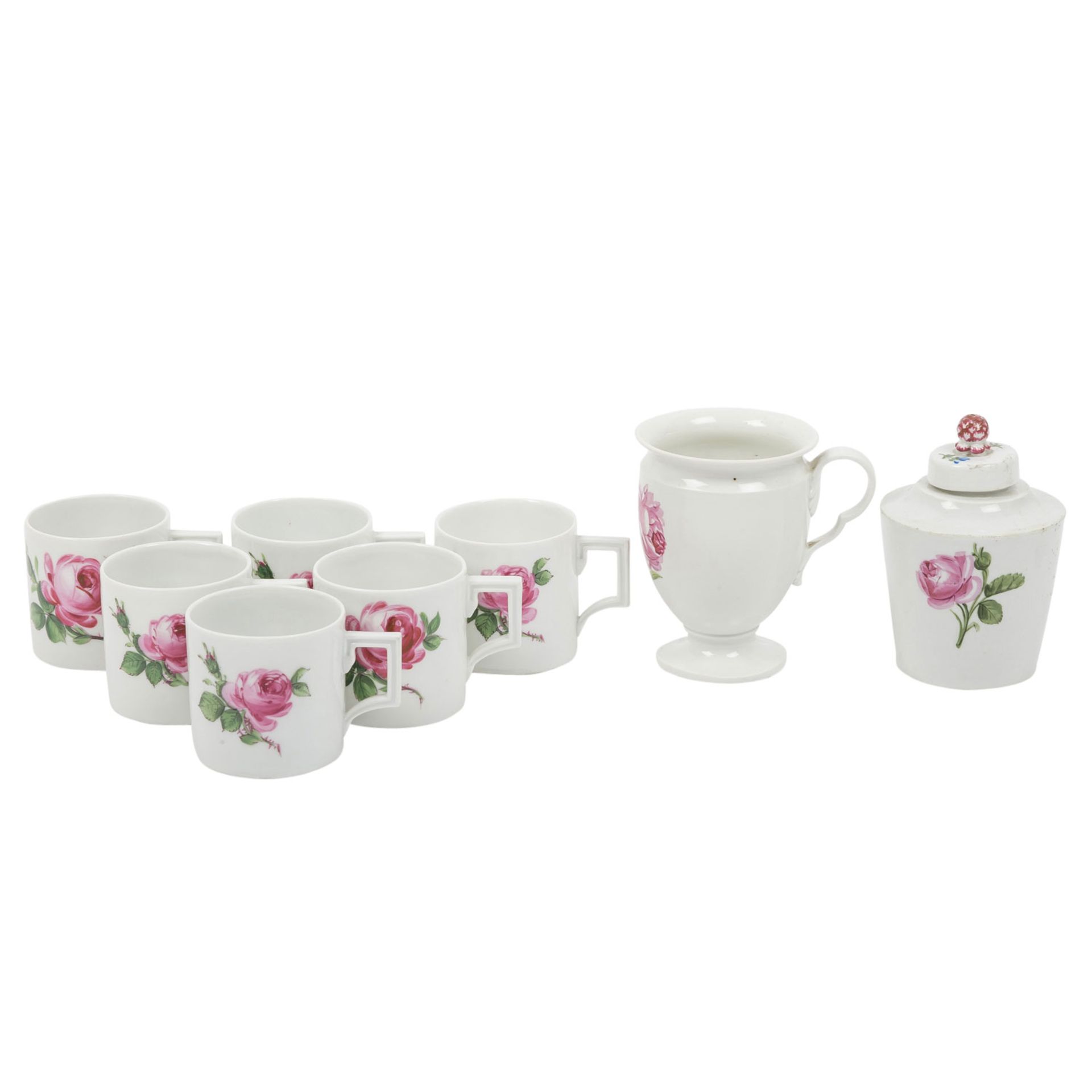 MEISSEN Serviceteile 'Rote Rose', 1. und 2. Wahl, 18.-20. Jh. - Bild 4 aus 5