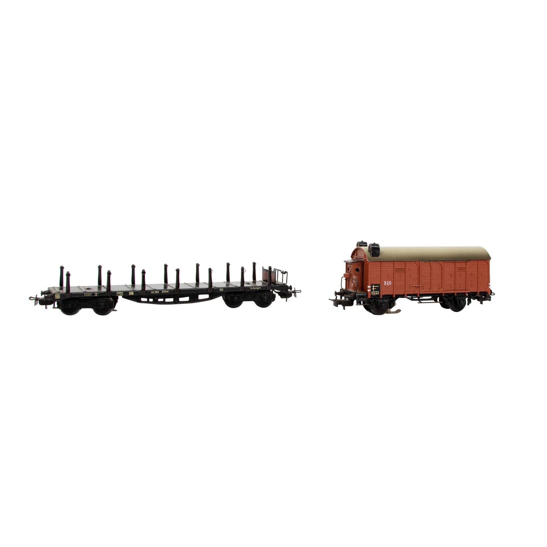 MÄRKLIN/EHEIM Konvolut aus zwei Lokomotiven, 6 Güterwagen und 1 Starter-Set, Spur H0, - Bild 9 aus 16