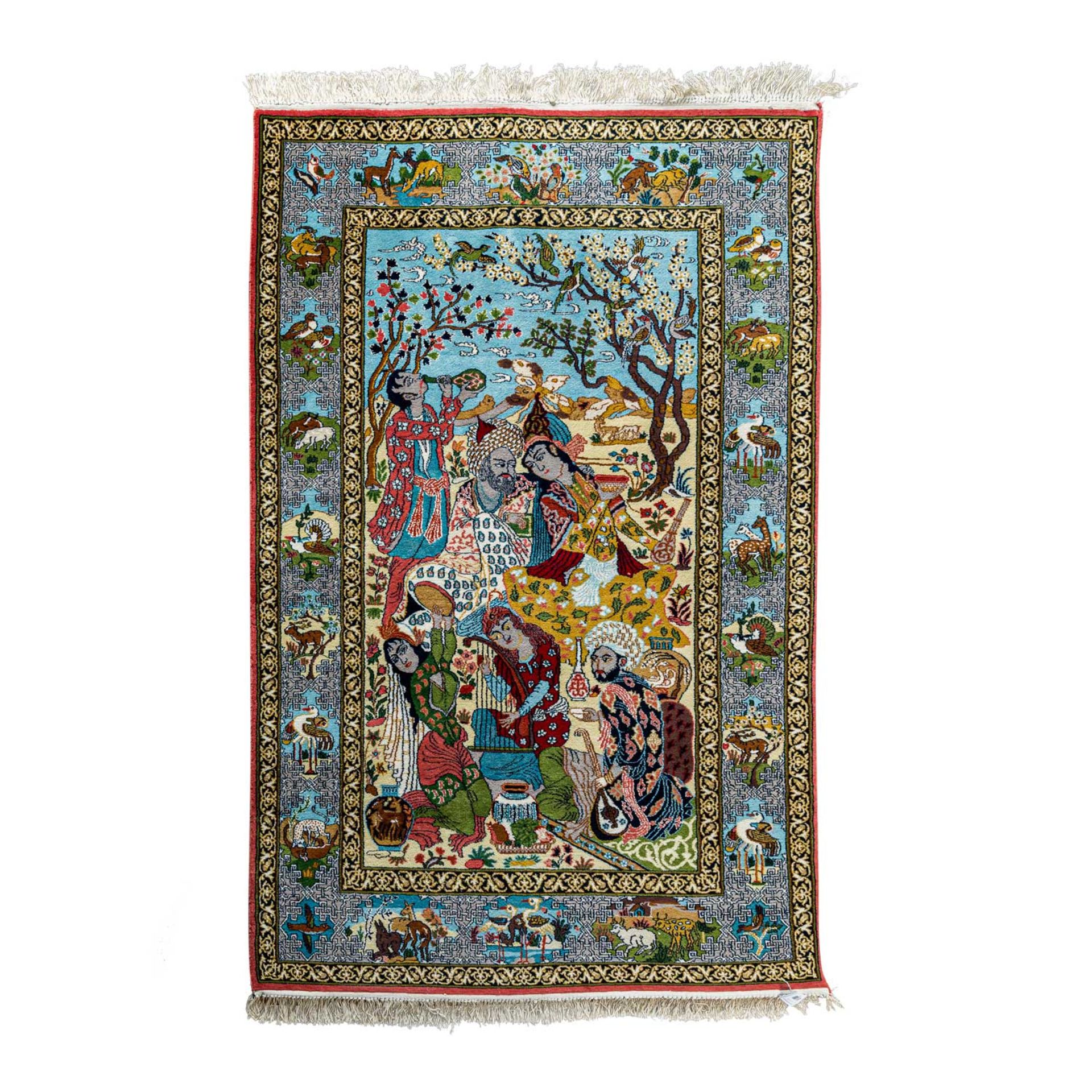 Orientteppich. KASHMIR, 20. Jh., 187x119 cm.