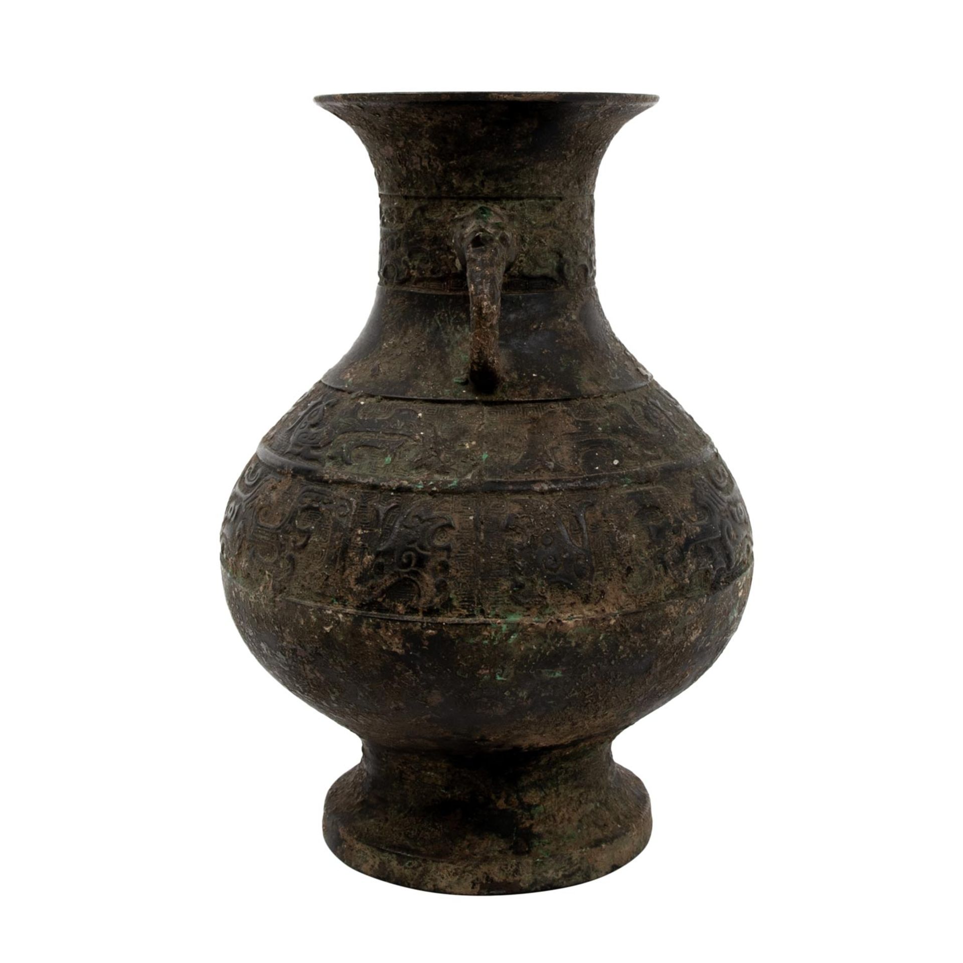 Hu-förmige Vase. CHINA, - Bild 4 aus 11