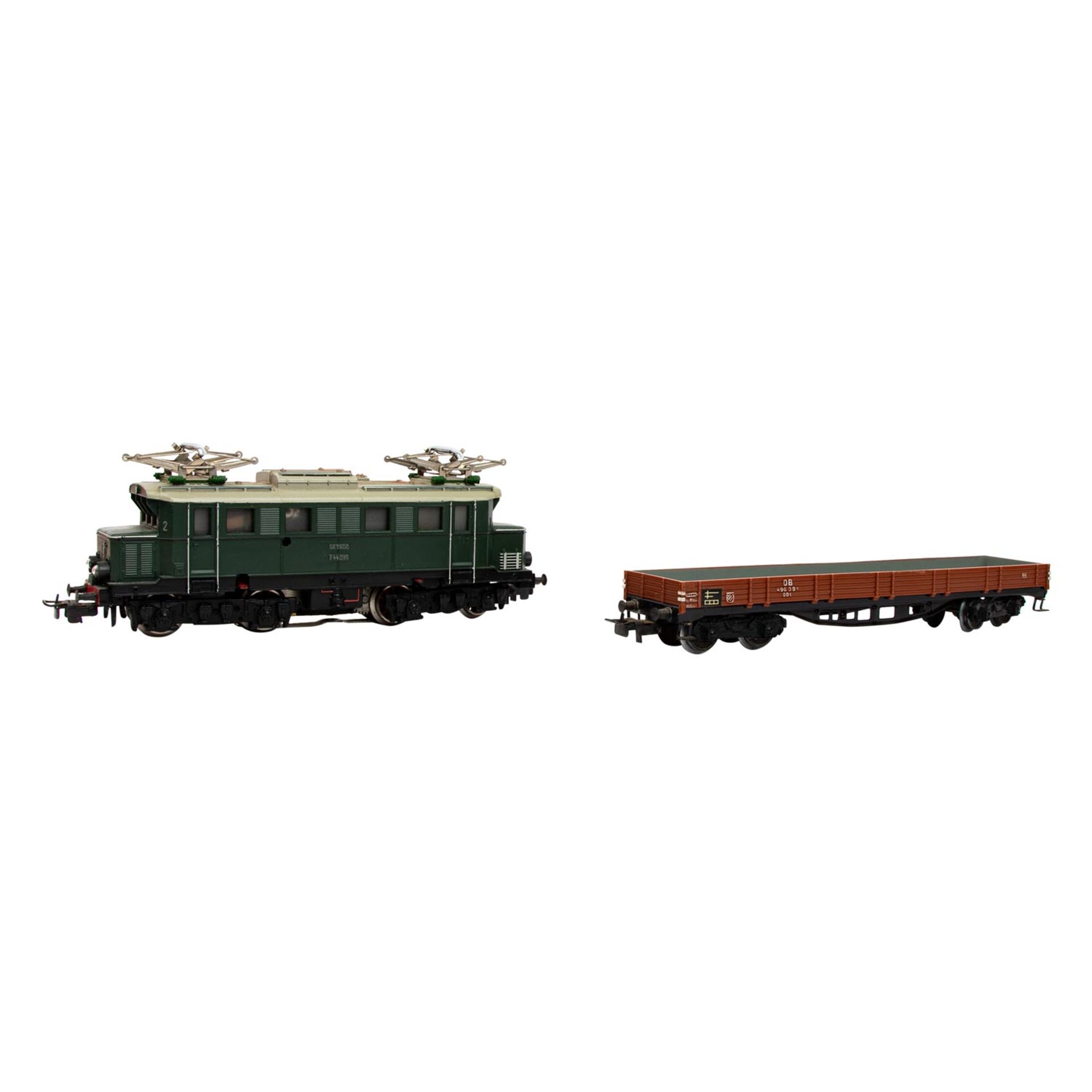 MÄRKLIN/EHEIM Konvolut aus zwei Lokomotiven, 6 Güterwagen und 1 Starter-Set, Spur H0, - Bild 6 aus 16