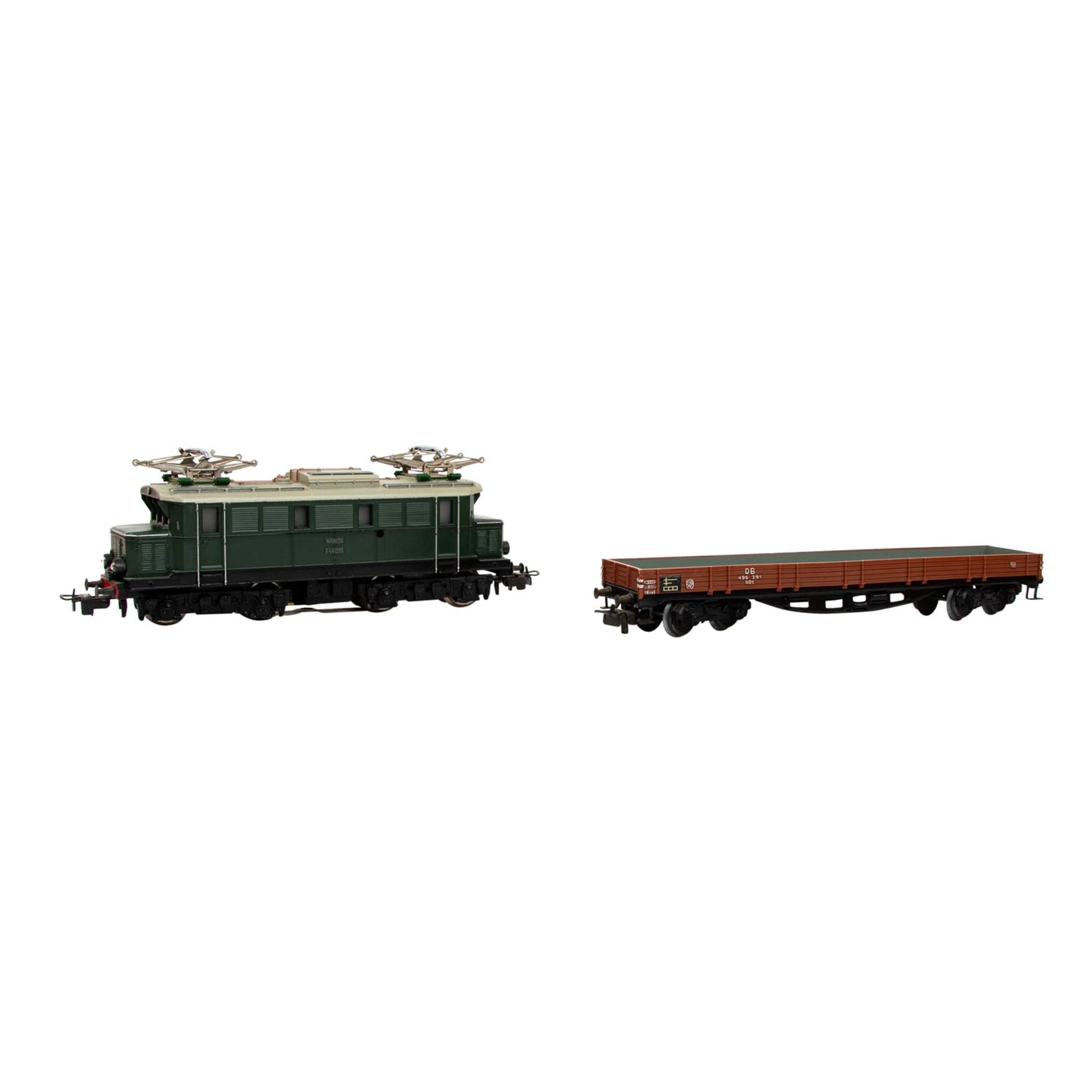 MÄRKLIN/EHEIM Konvolut aus zwei Lokomotiven, 6 Güterwagen und 1 Starter-Set, Spur H0, - Image 7 of 16