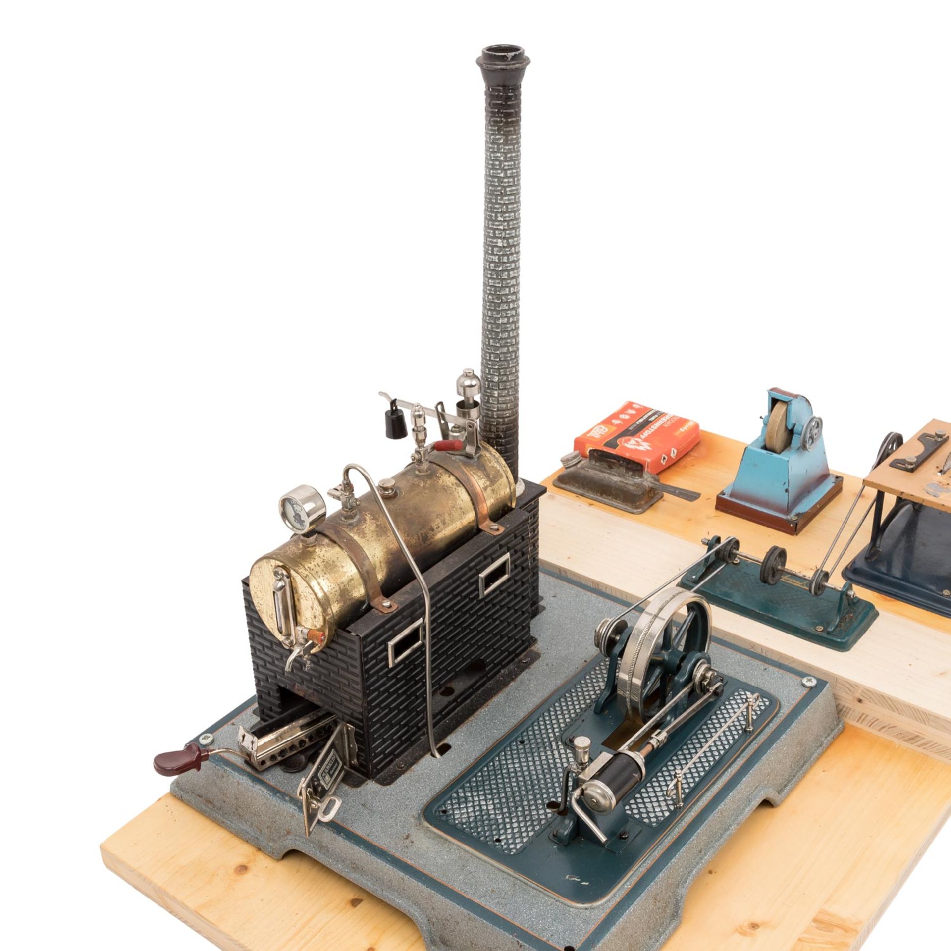 MÄRKLIN/FLEISCHMANN Dampfmaschine und Zubehörteile, Mitte 20. Jh., - Bild 5 aus 11