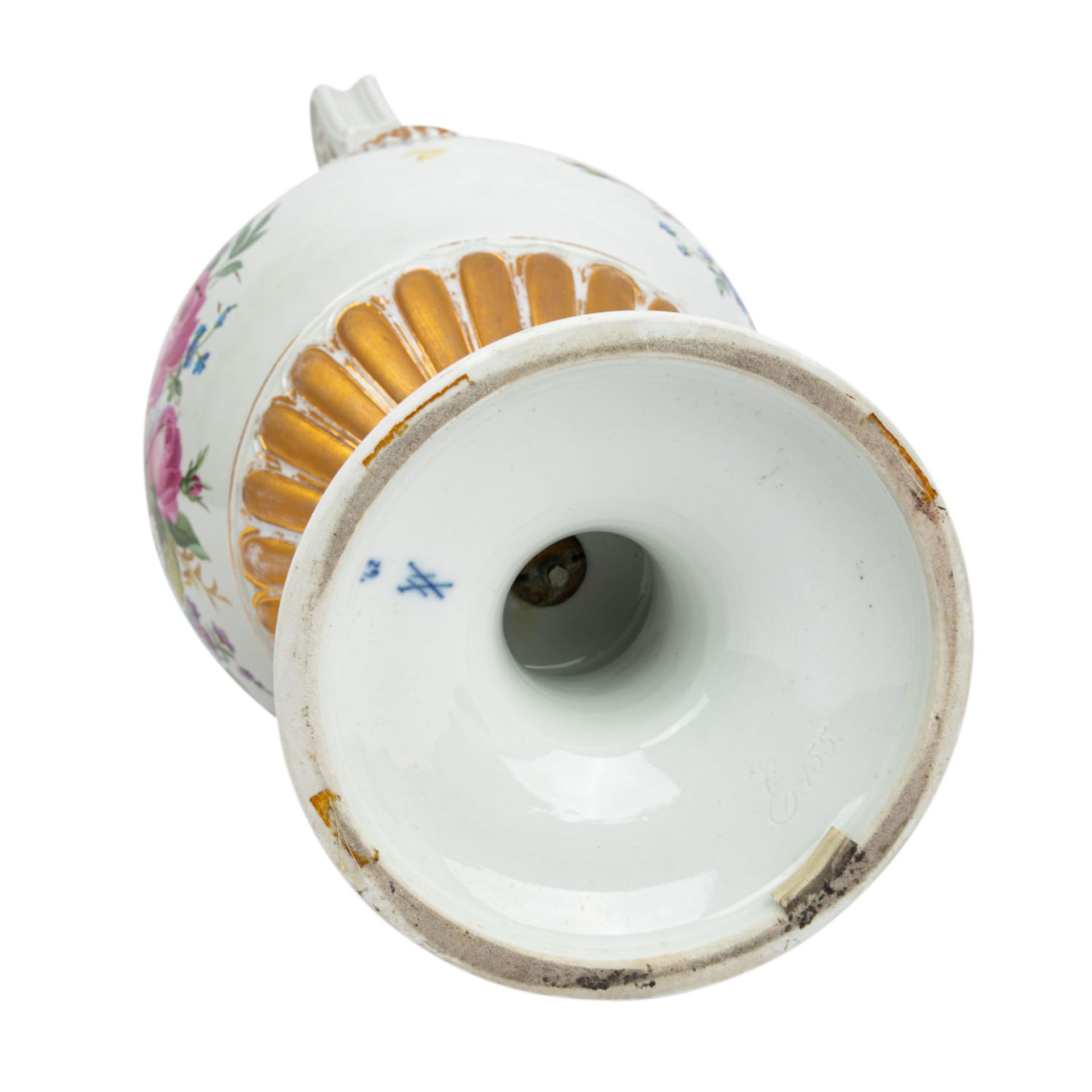 MEISSEN große Schwanenhenkelvase, 1. H. 20. Jh., - Image 10 of 10