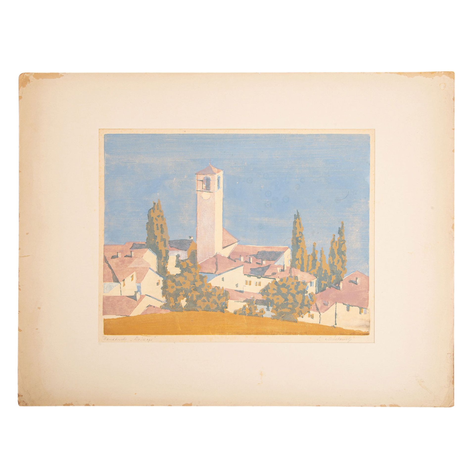 MACKOWSKY, SIEGFRIED (1878-1941), "Brissago", - Image 2 of 6