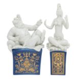 MEISSEN zwei Figuren aus der Serie "1001 Nacht", 20. Jh.