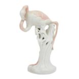 MEISSEN seltene Tierfigur "Flamingo", 1924-34,