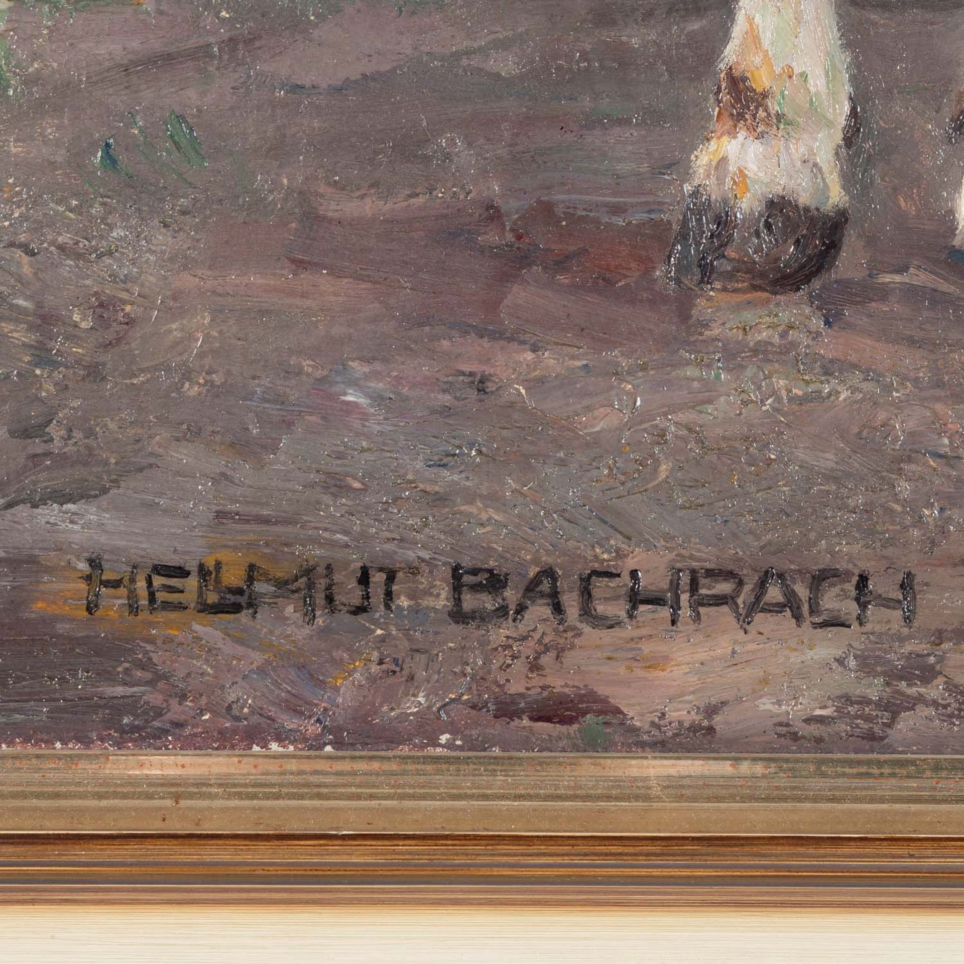 BACHRACH-BARÉE, HELMUT (1898-1964) "Ochsengespann" - Image 3 of 6