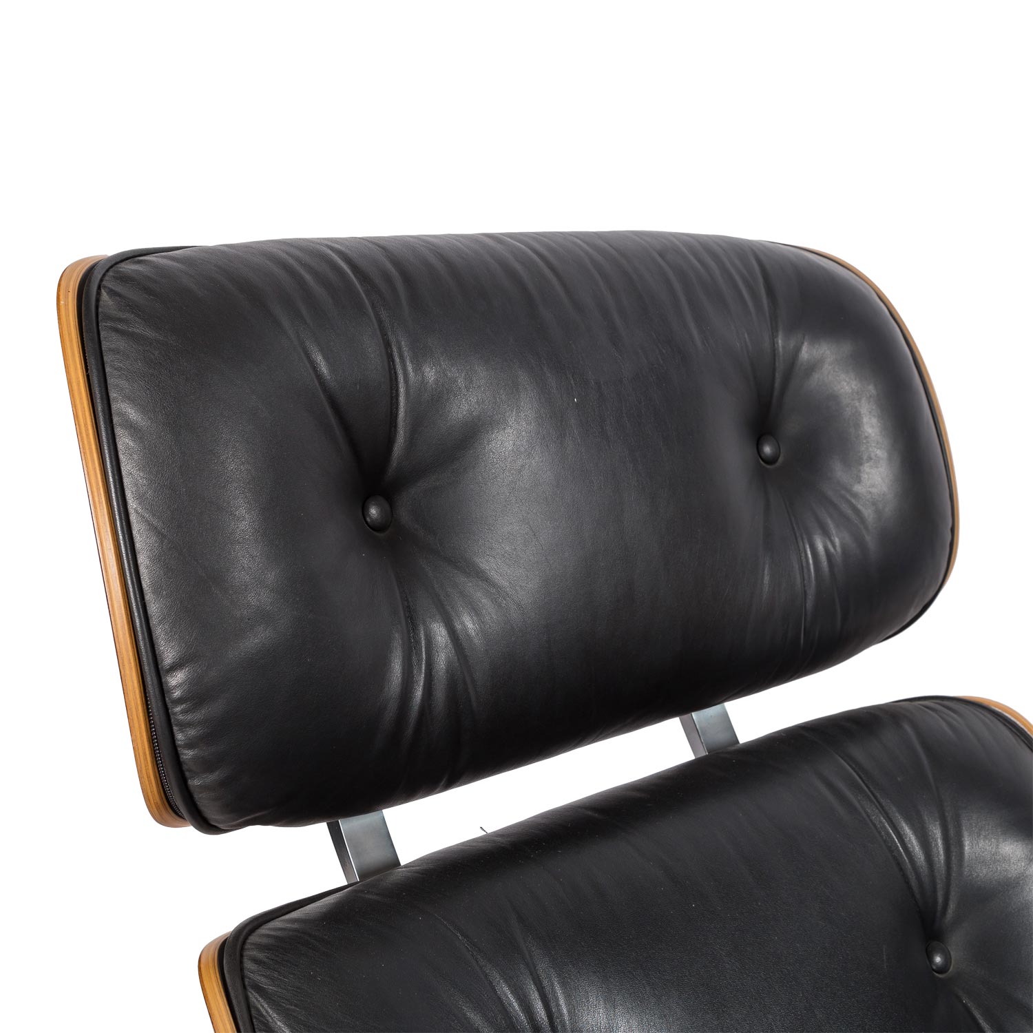 RAY & CHARLES EAMES "Lounge Chair mit Ottomane" - Image 4 of 8
