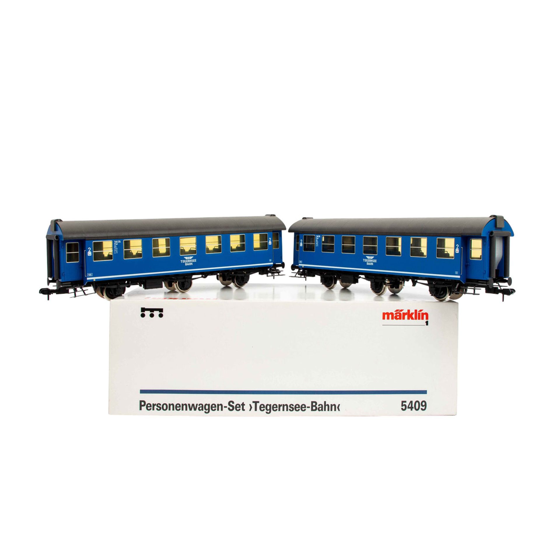 MÄRKLIN Personenwagen-Set 'Tegernsee-Bahn' 5409, Spur 1,