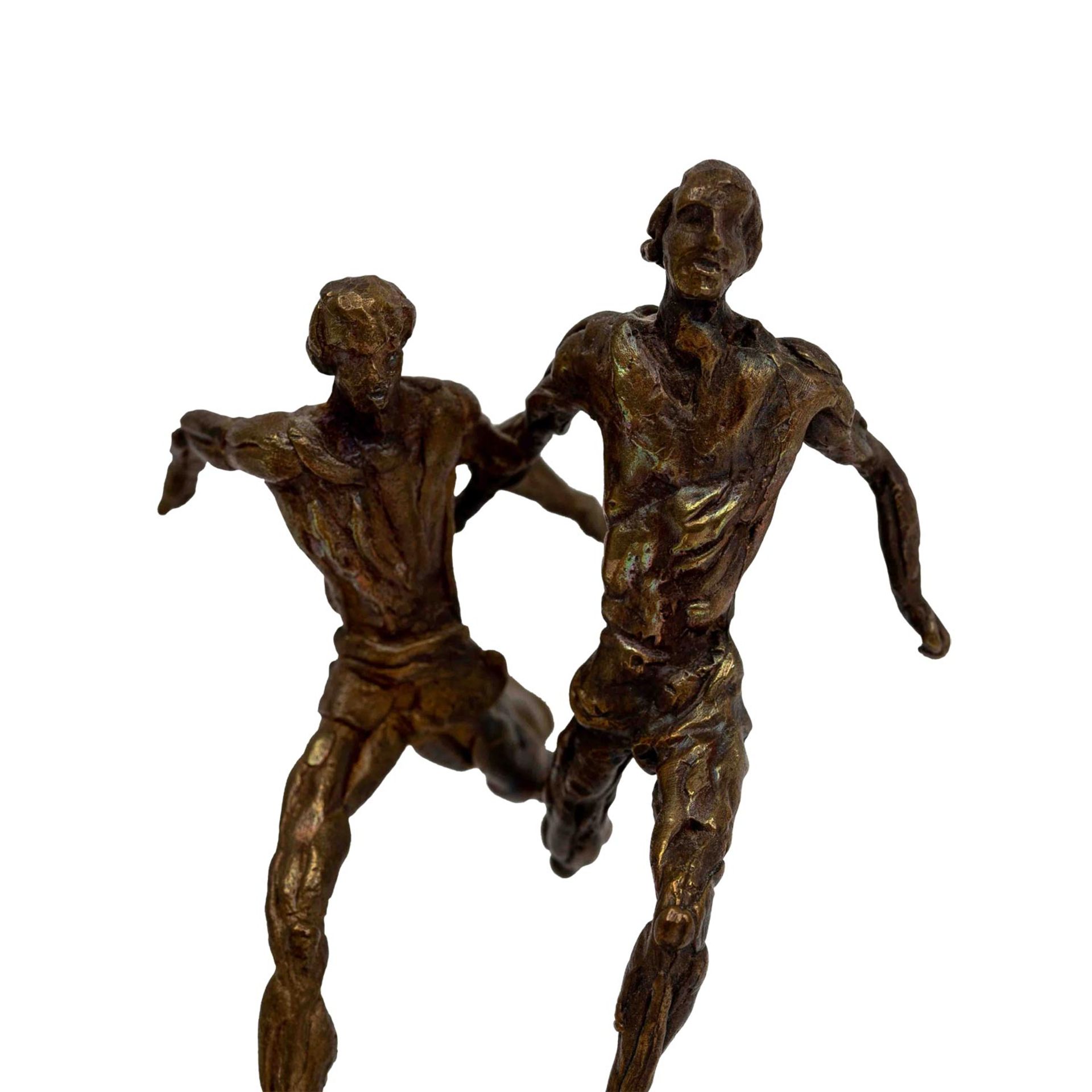 SCHRÖDER, HANS, attribuiert (1930-2010), 2 Figuren "Sportler", - Image 5 of 8