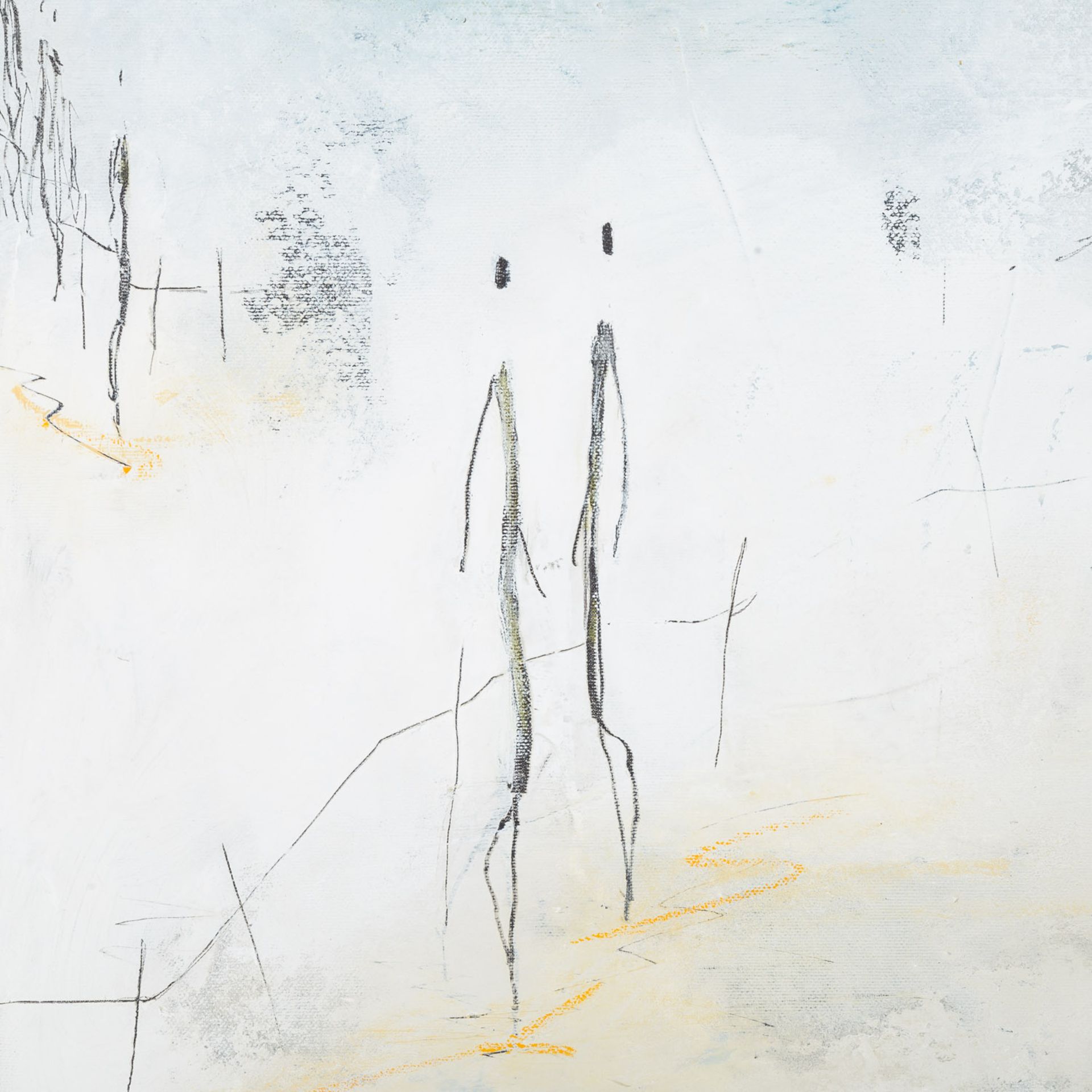 KÜSTER, CLAUDIA (geb. 1965), Diptychon "Figuren in Landschaft", - Bild 4 aus 7