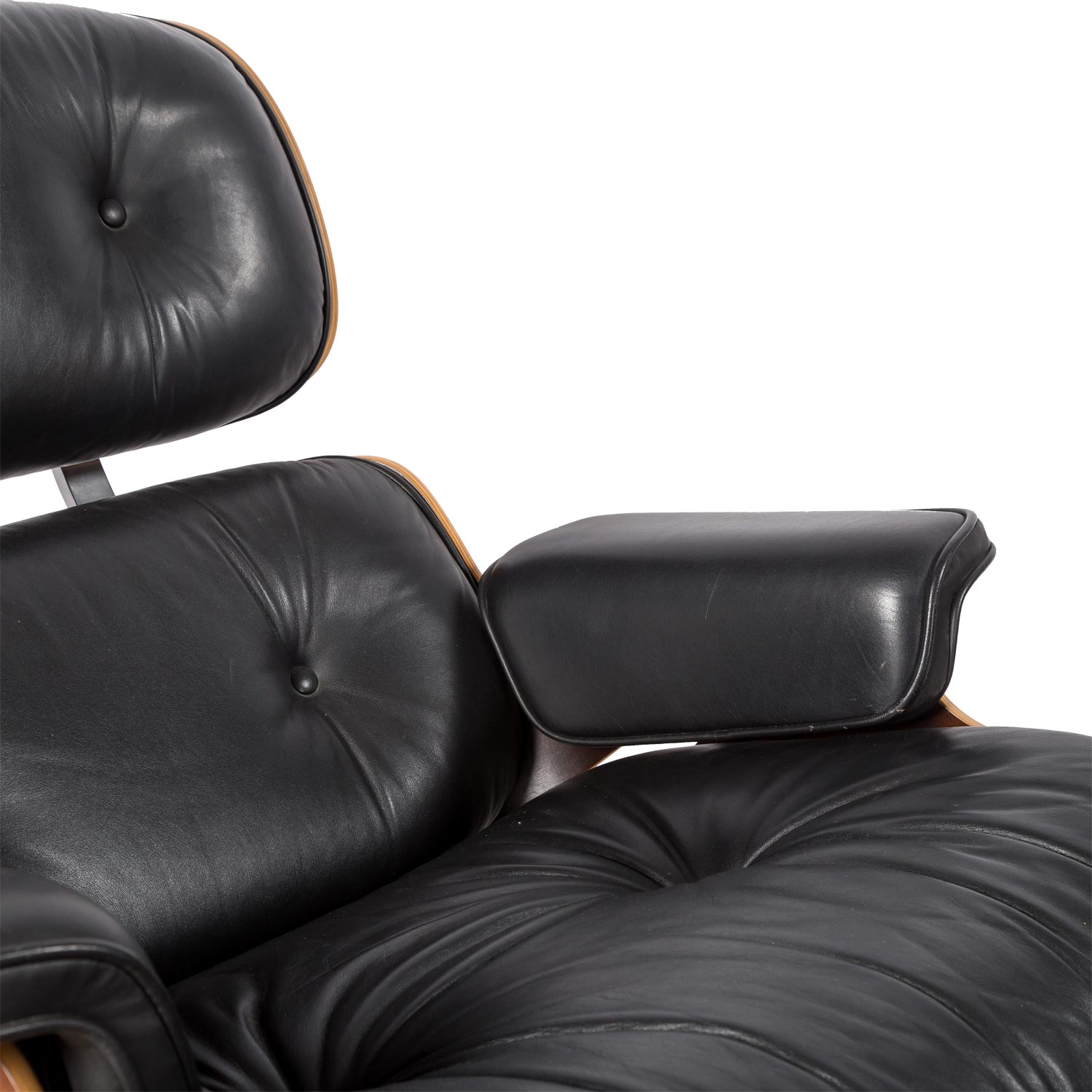 RAY & CHARLES EAMES "Lounge Chair mit Ottomane" - Image 2 of 8