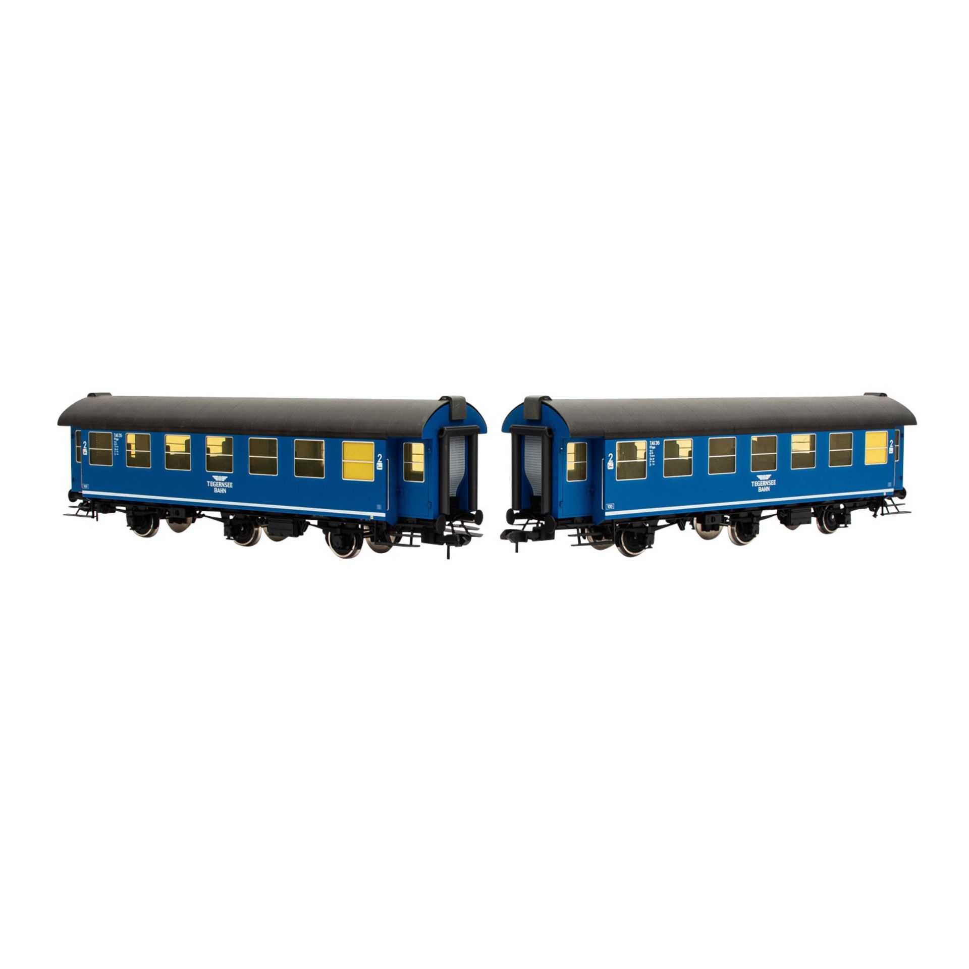 MÄRKLIN Personenwagen-Set 'Tegernsee-Bahn' 5409, Spur 1, - Bild 2 aus 3