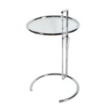 EILEEN GRAY "Adjustable Table E 1027"