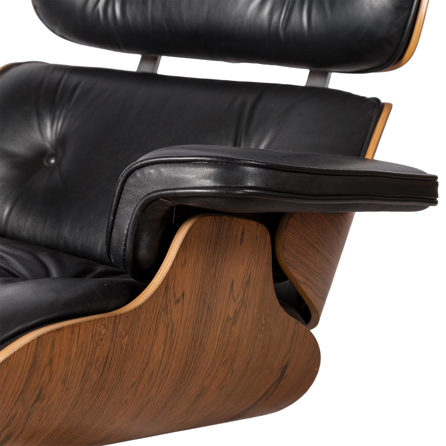 RAY & CHARLES EAMES "Lounge Chair mit Ottomane" - Image 6 of 8