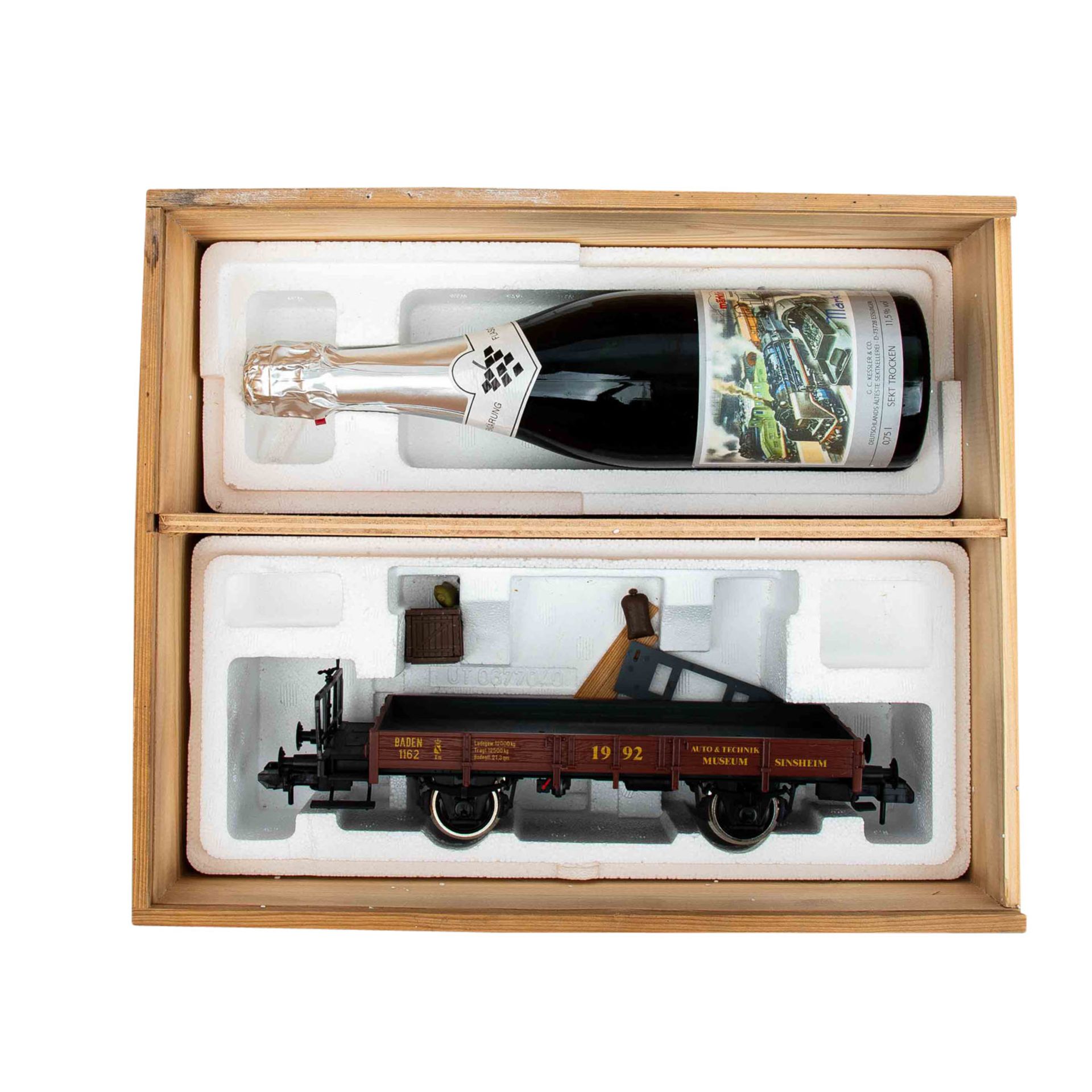 MÄRKLIN 3-tlg Konvolut Güter- und Museumswagen, Spur 1, - Bild 2 aus 12