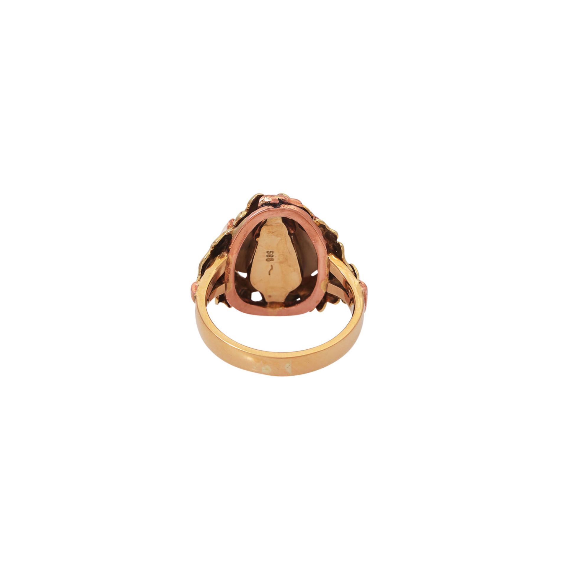Ring mit Grandel, - Image 4 of 4
