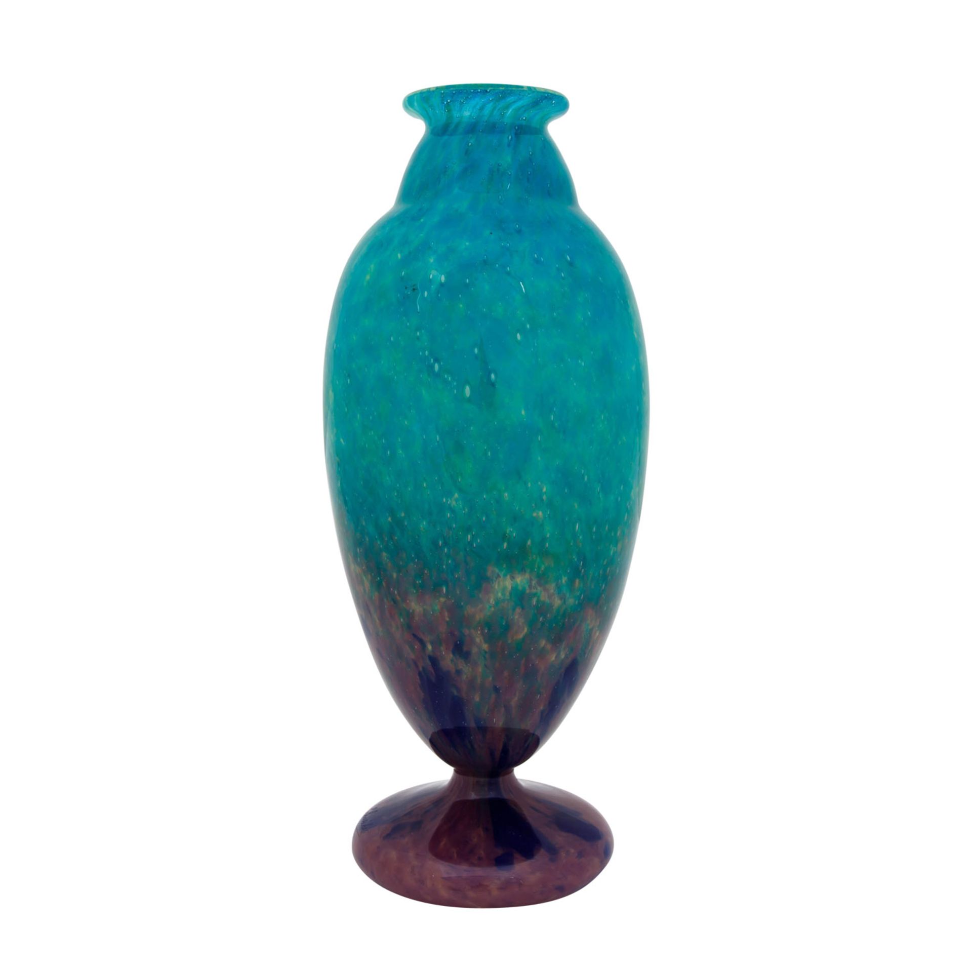 VERRERIES SCHNEIDER "Art Decó-Vase" - Image 2 of 10