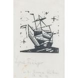 FEININGER, LYONEL (1871-1956), "Segelschiff mit drei Sternen",