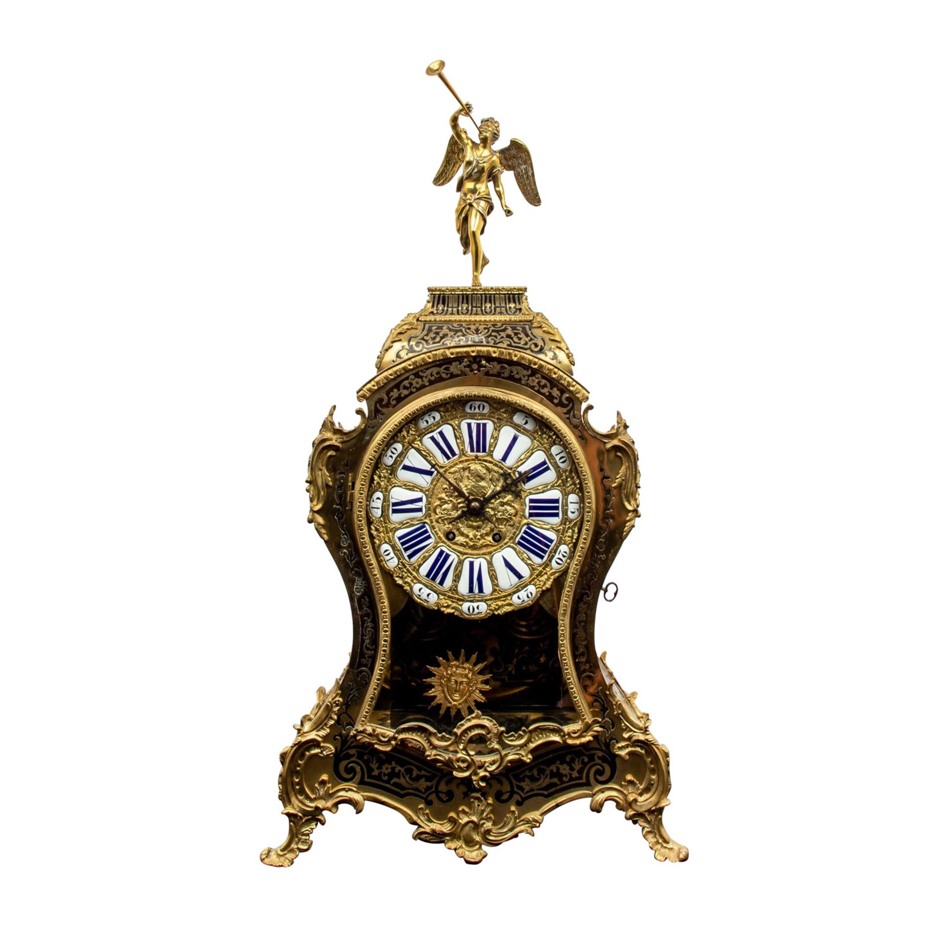 JACQUES PELLETIER "LOUIS XV-BOULLE PENDULE" - Image 2 of 10