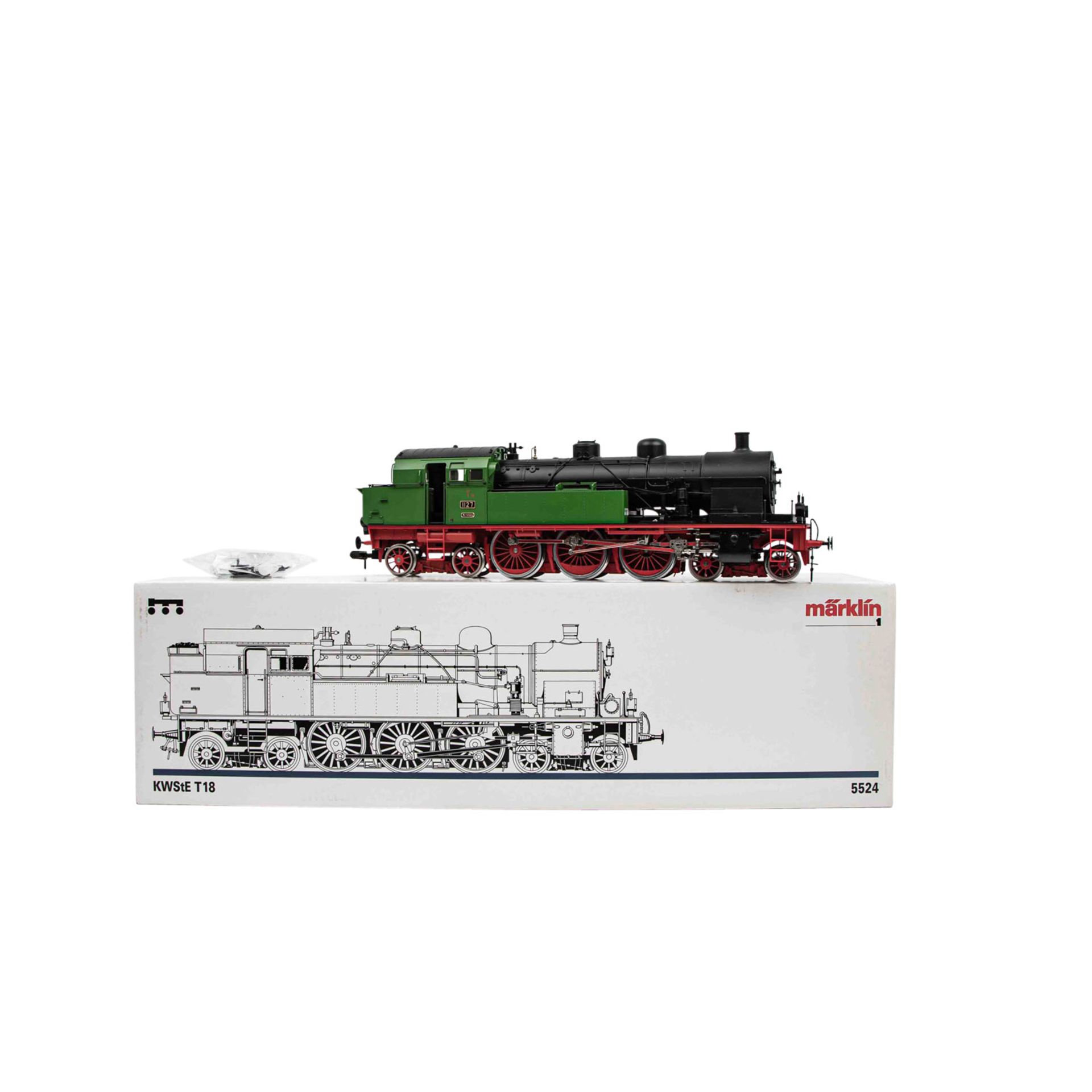 MÄRKLIN württembergische Dampflok der KWStE, Spur 1