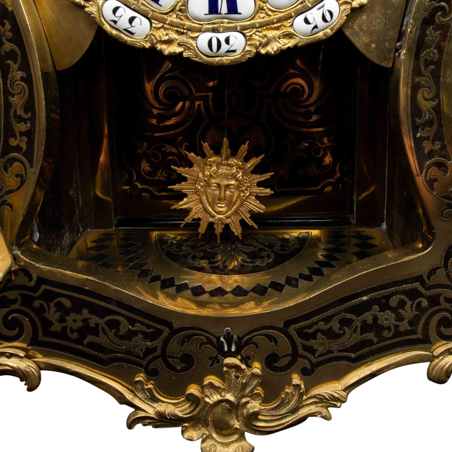 JACQUES PELLETIER "LOUIS XV-BOULLE PENDULE" - Image 4 of 10