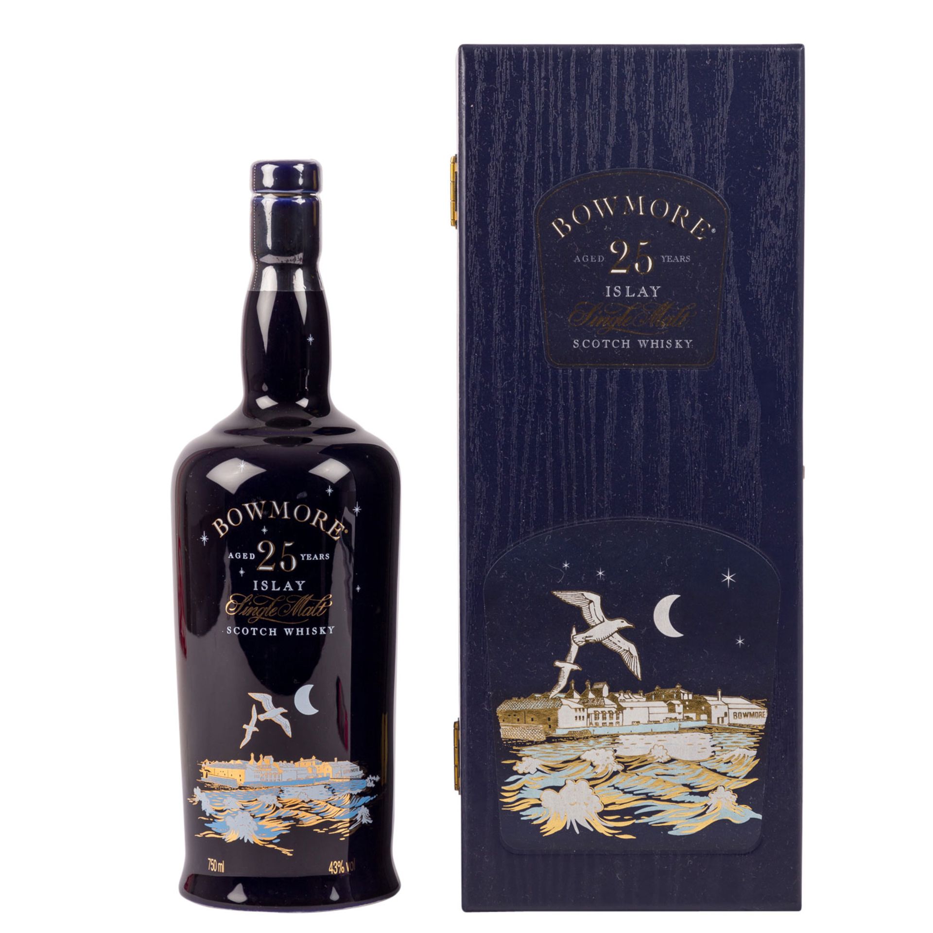 BOWMORE Single Malt Scotch Whisky 'MOONLIGHT', 25 years