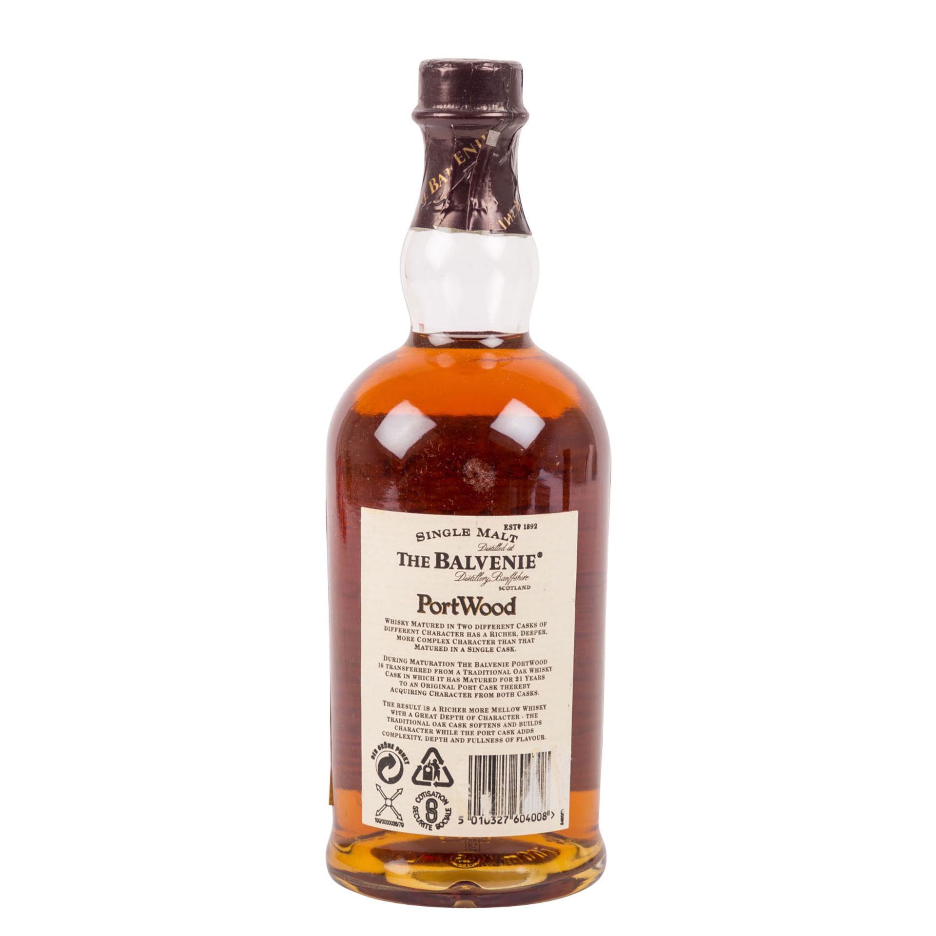 THE BALVENIE Single Malt Scotch Whisky, 21 years 'PORT WOOD' - Image 2 of 3