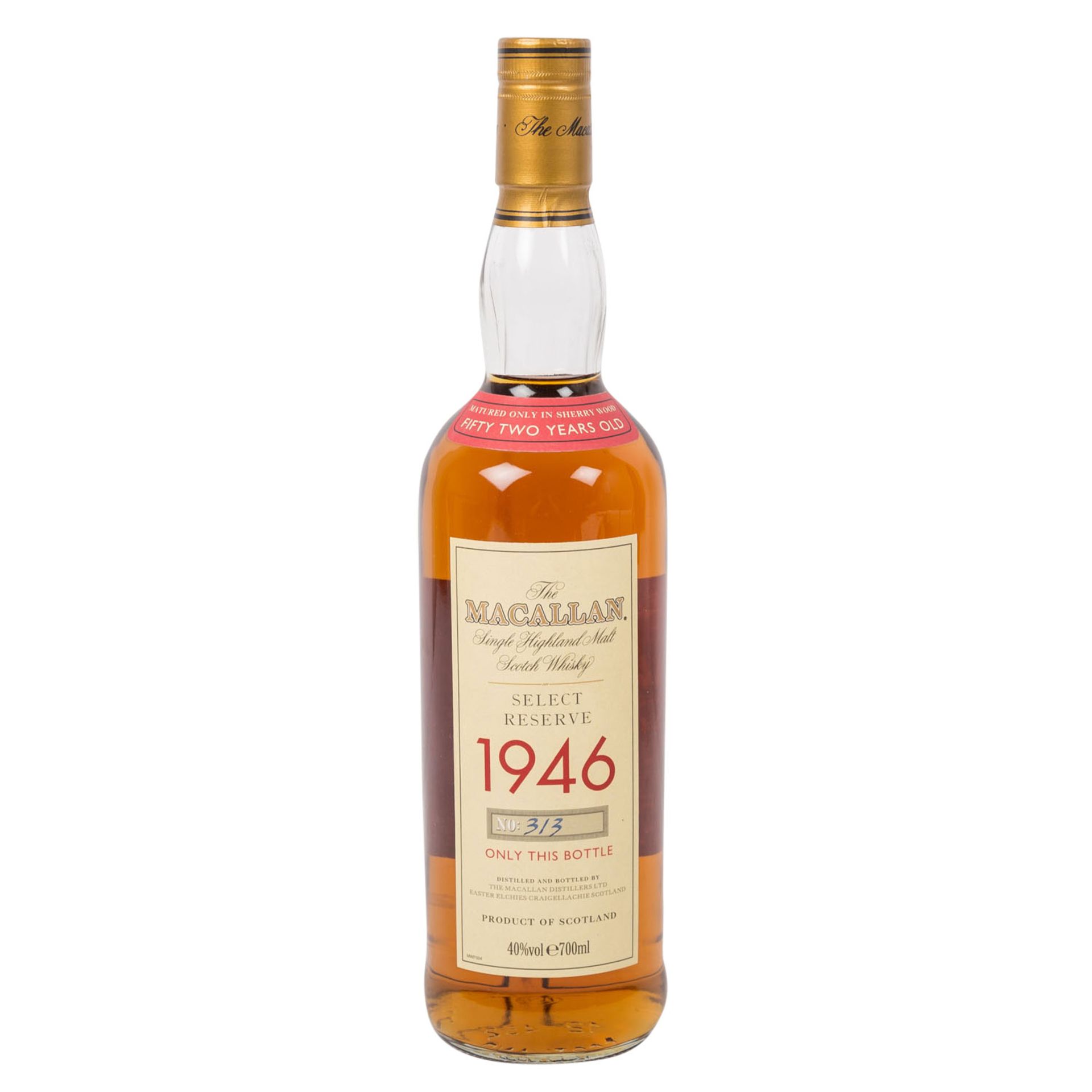 MACALLAN Single Malt Scotch Whisky 1946, 52 years - Bild 2 aus 6