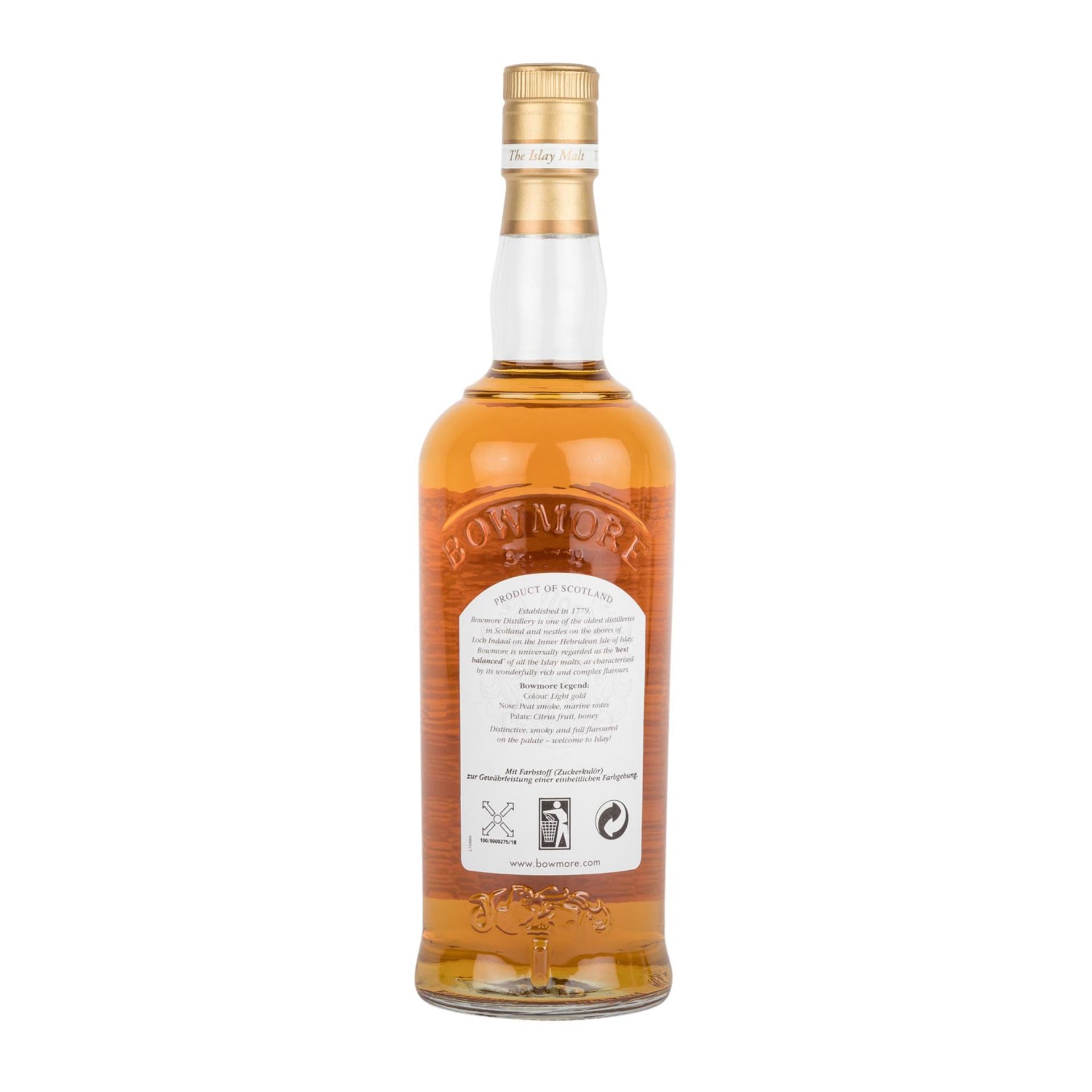 BOWMORE Single Malt Scotch Whisky 'LEGEND' - Image 3 of 5