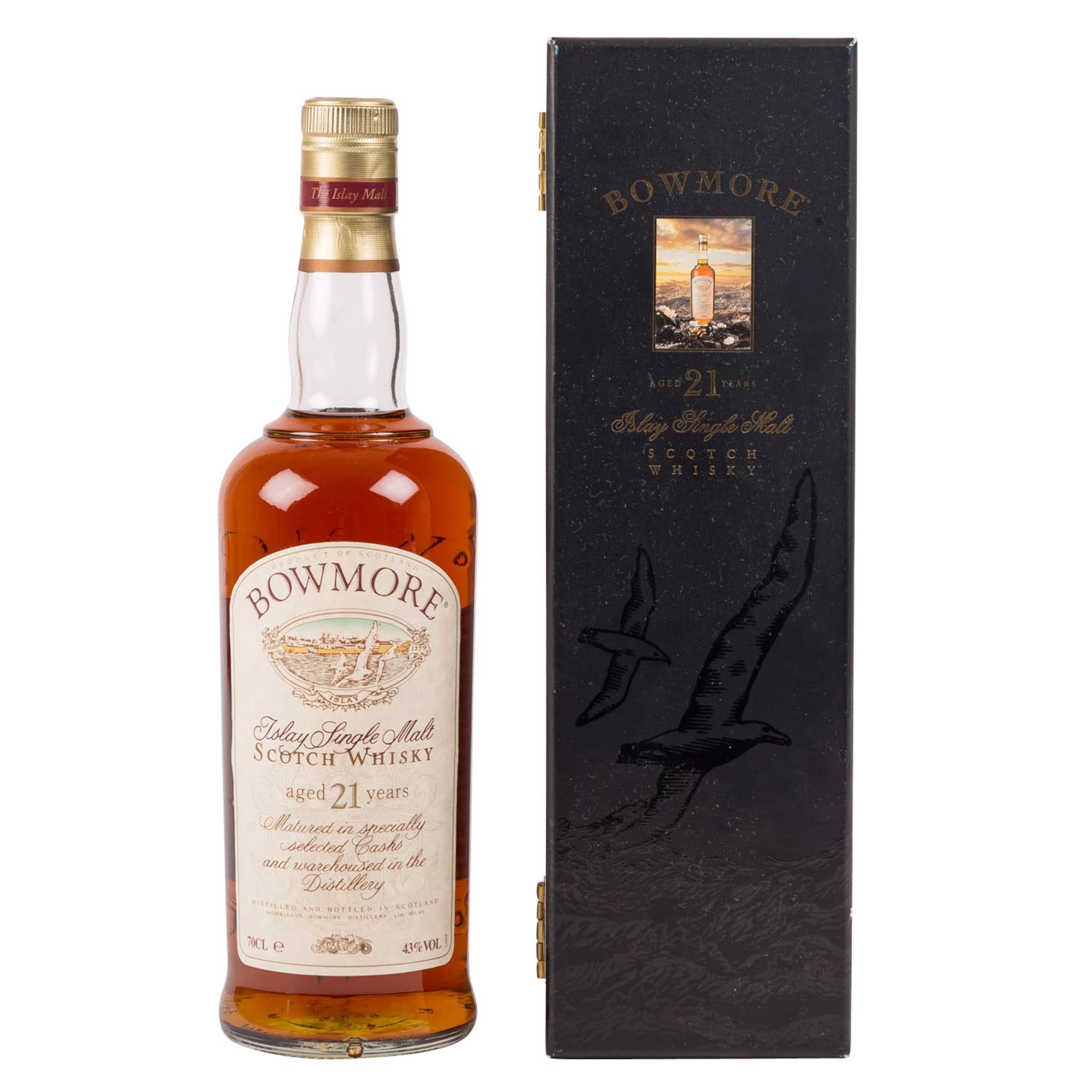 BOWMORE Single Malt Scotch Whisky, 21 years