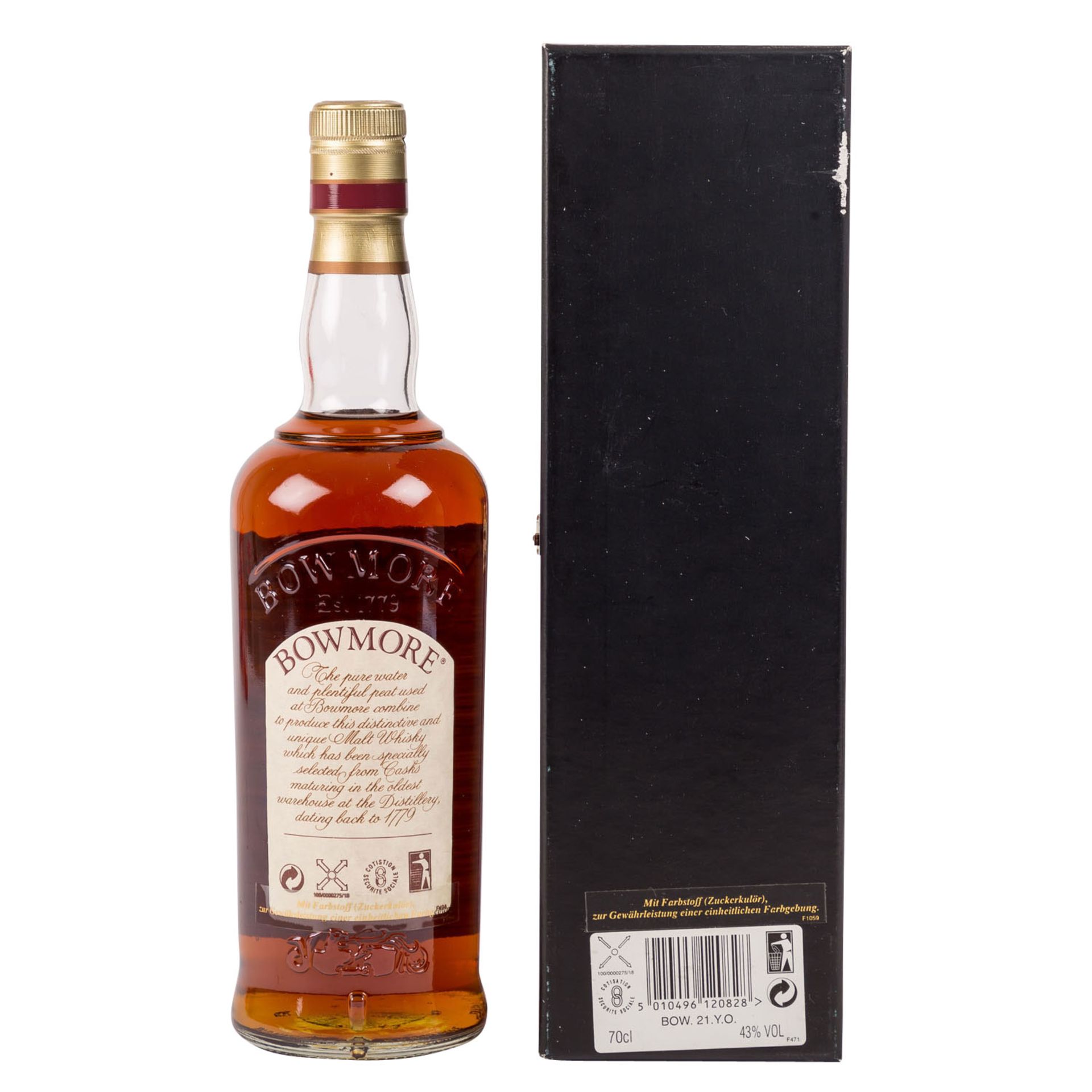 BOWMORE Single Malt Scotch Whisky, 21 years - Image 2 of 3