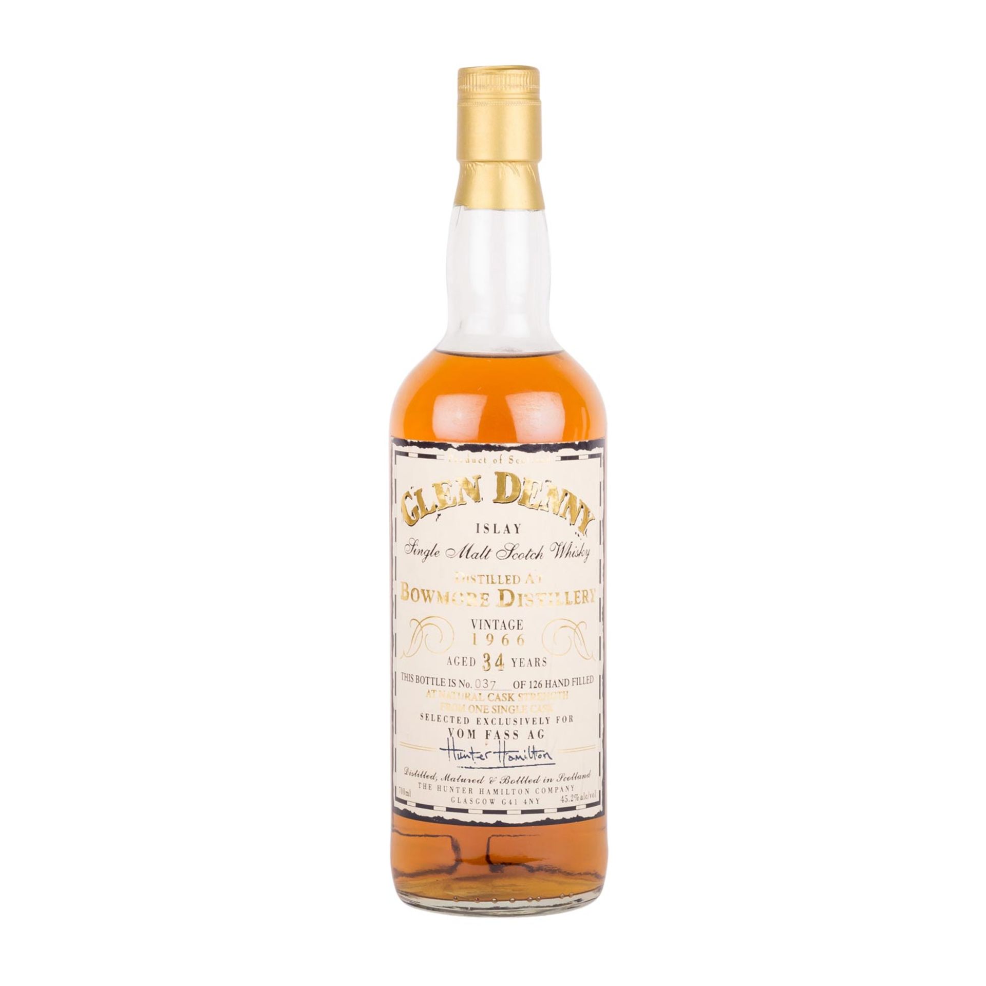 GLEN DENNY Single Malt Scotch Whisky, 34 years