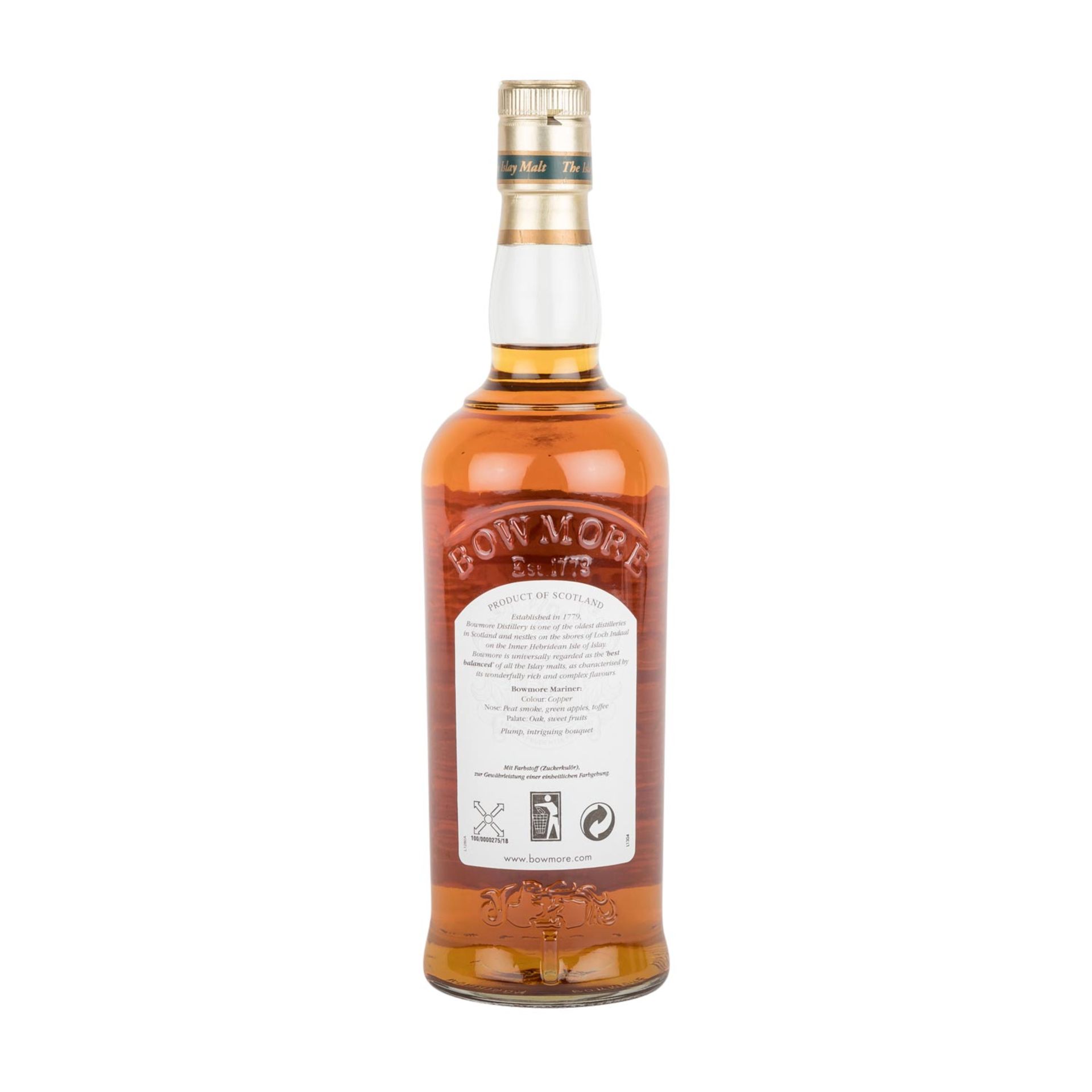 BOWMORE Single Malt Scotch Whisky 'MARINER', 15 years - Image 3 of 5