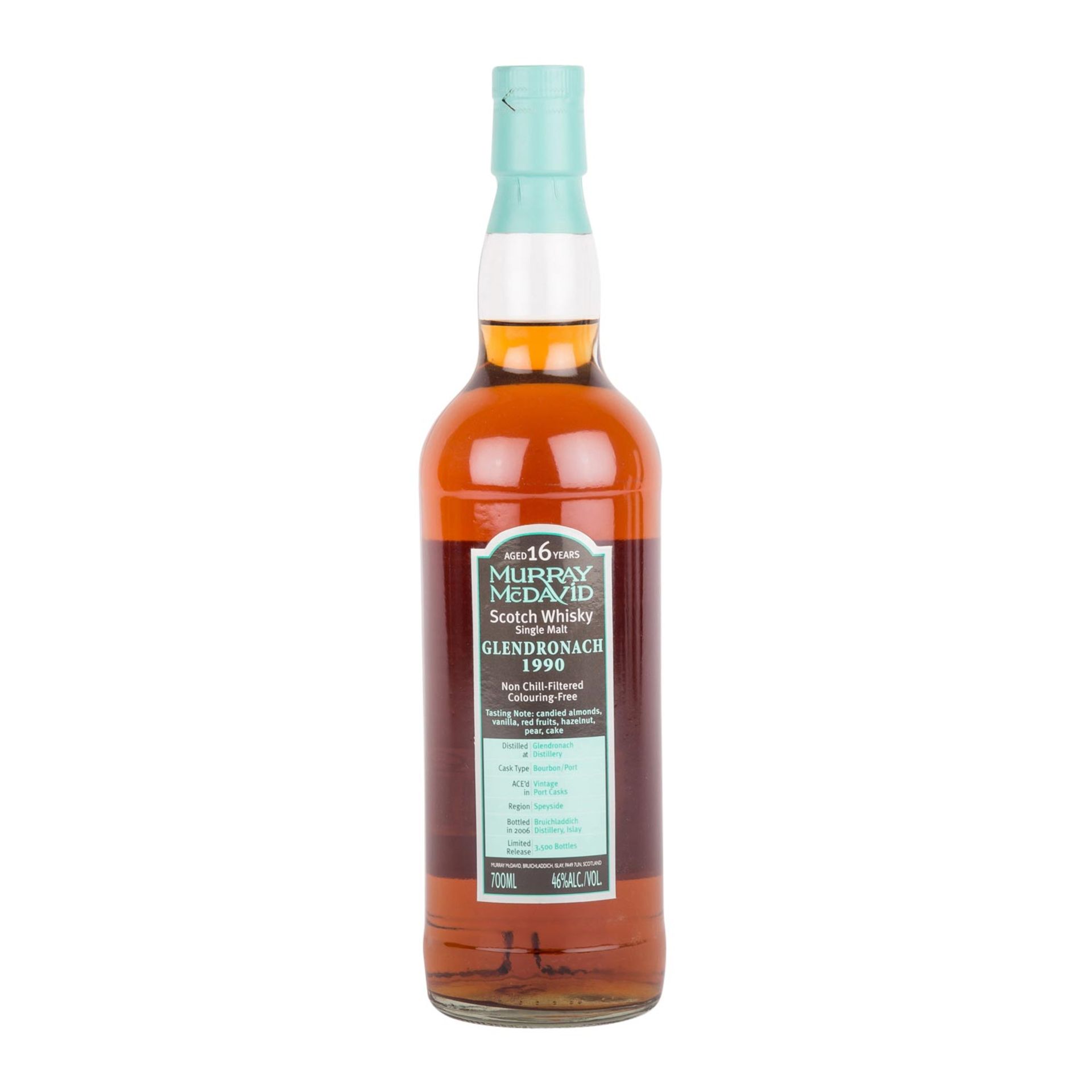 GLENDRONACH Single Malt Scotch Whisky 'MURRAY McDAVID', 1990, 16 years - Image 2 of 5