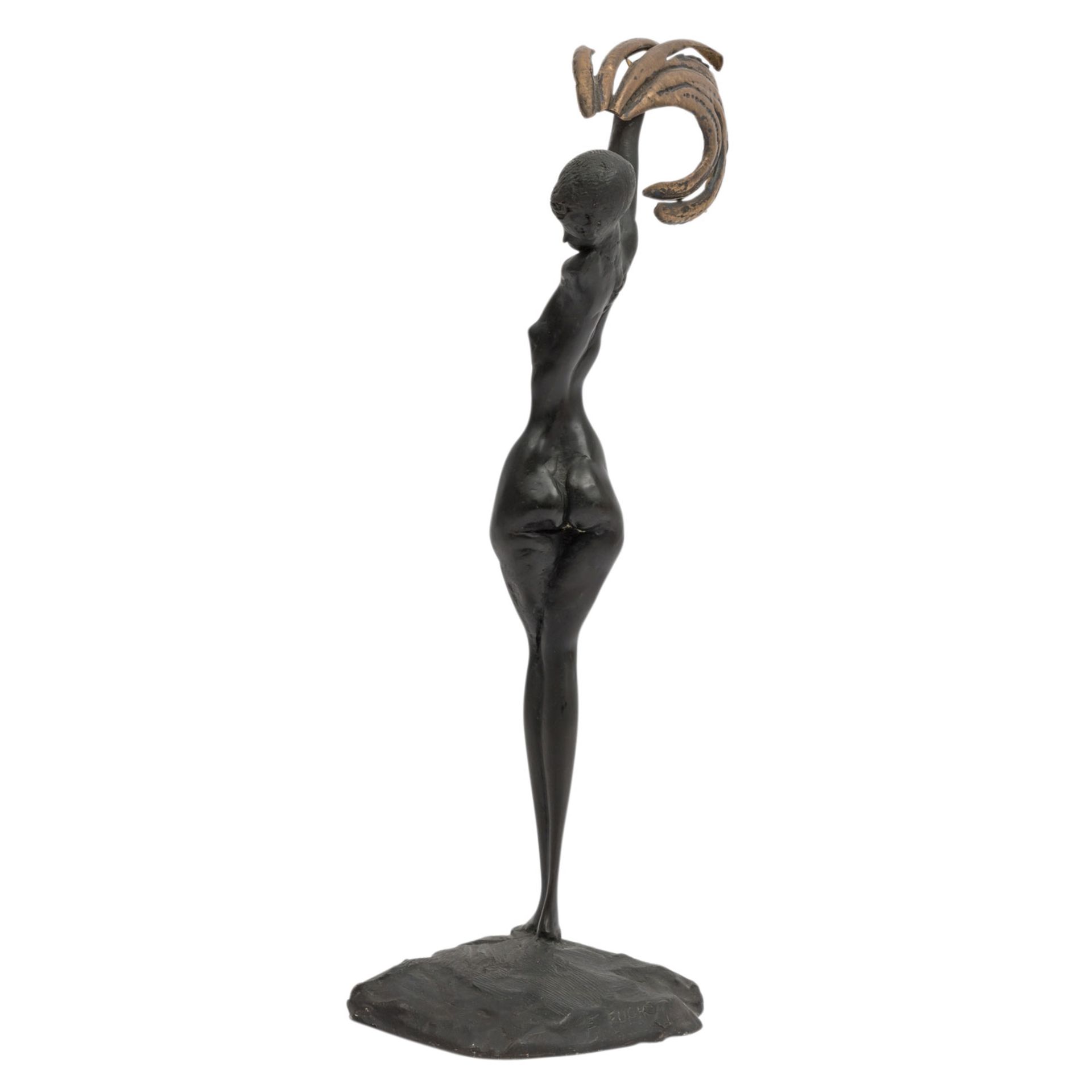 FUCHS, ERNST NACH (1930-2015) Bronzeskulptur "Daphne", 1970er Jahre, - Image 2 of 8