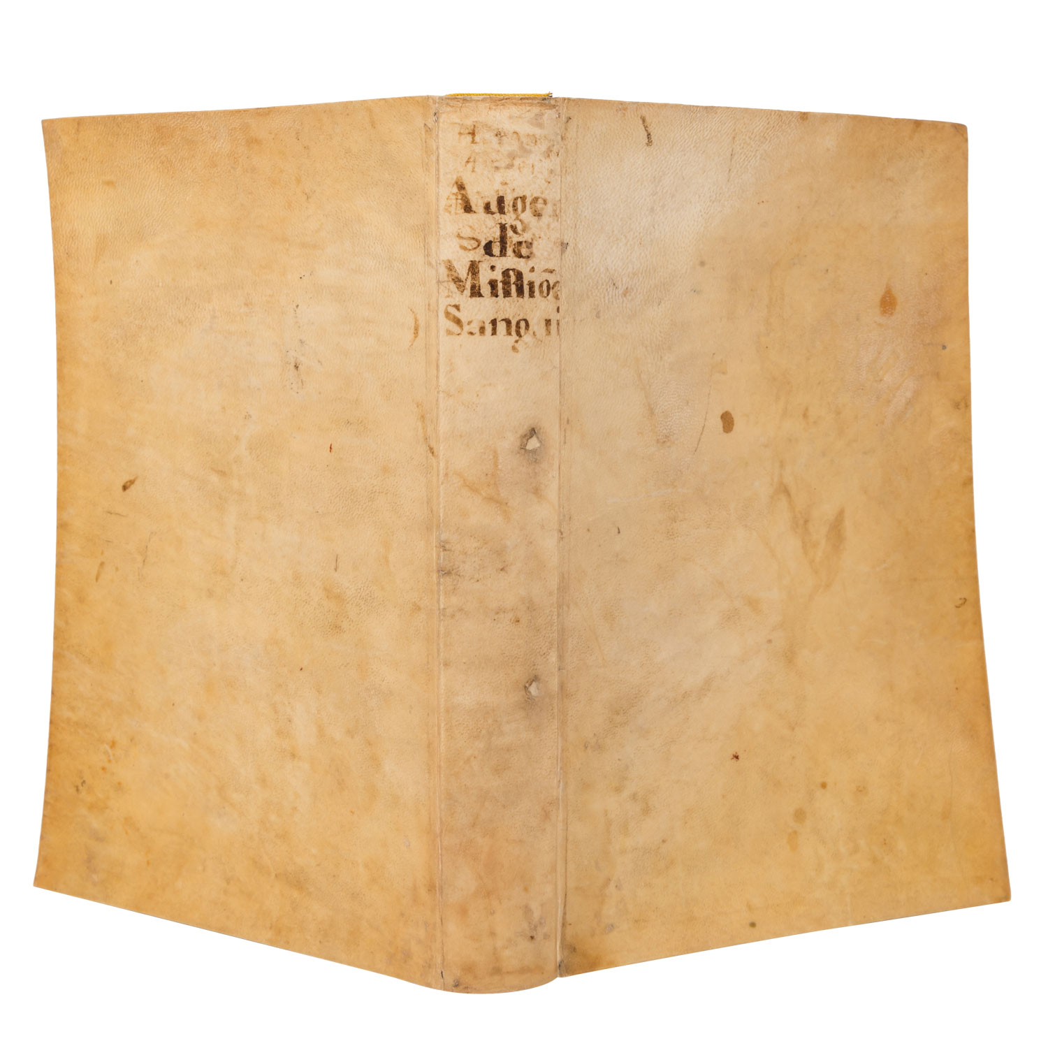 ORAZIO AUGENIO "De ratione curandi per sanguinis missionem libri decem" 1598 - Image 3 of 6
