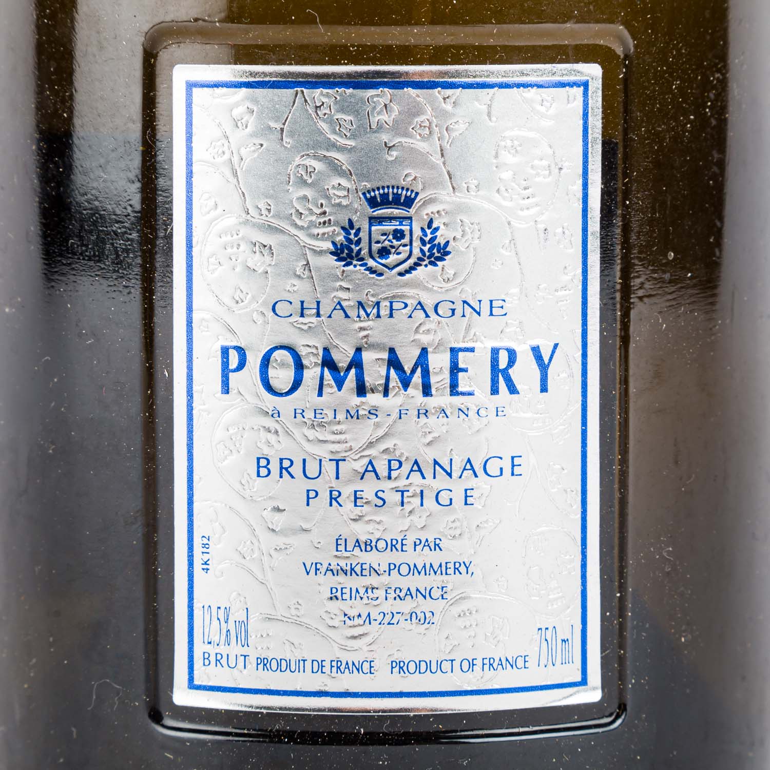 POMMERY 1 Flasche APANAGE PRESTIGE - Image 2 of 5