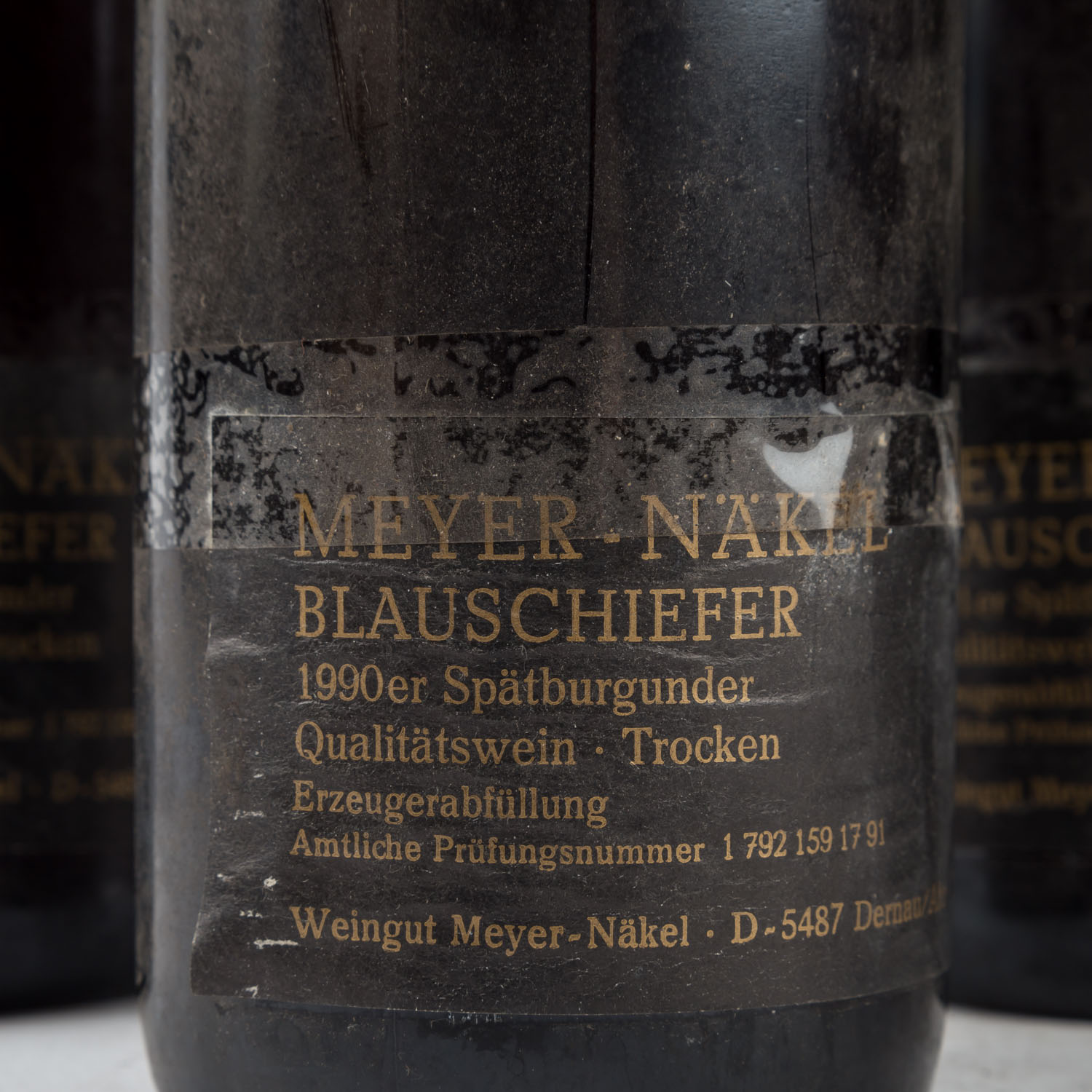 WEINGUT MEYER-NÄKEL 5 Flaschen "Blauschiefer" 1990, 1991, - Image 2 of 5