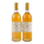 CHÂTEAU RIEUSSEC 2 Flaschen SAUTERNES 1985,