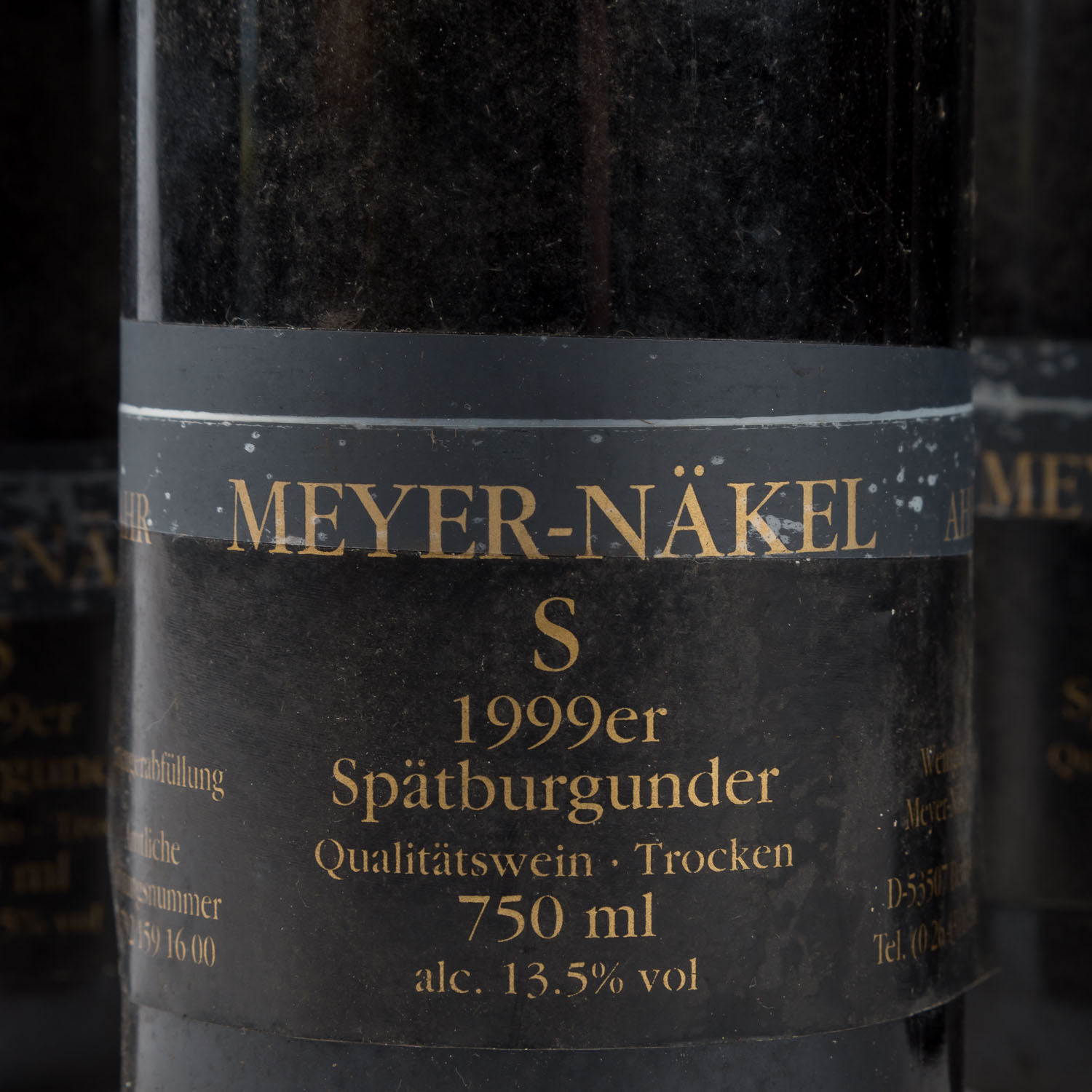 WEINGUT MEYER-NÄKEL 5 Flaschen "Spätburgunder -S-" 1999 - Image 2 of 6