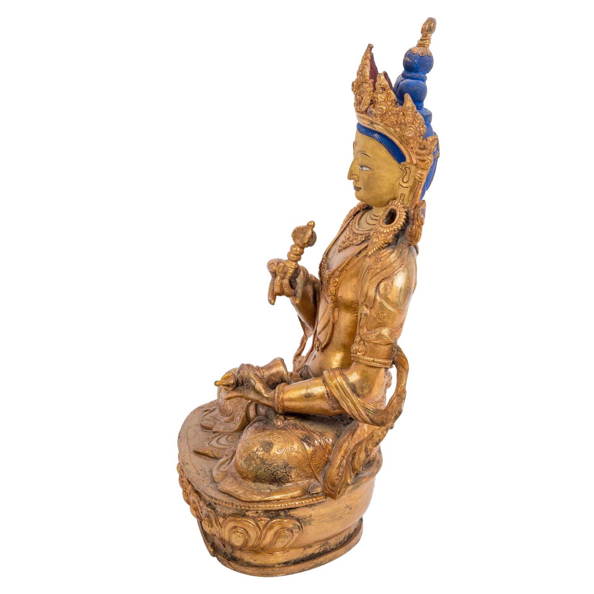 Vajrasattva aus Bronze. TIBET. - Image 2 of 7