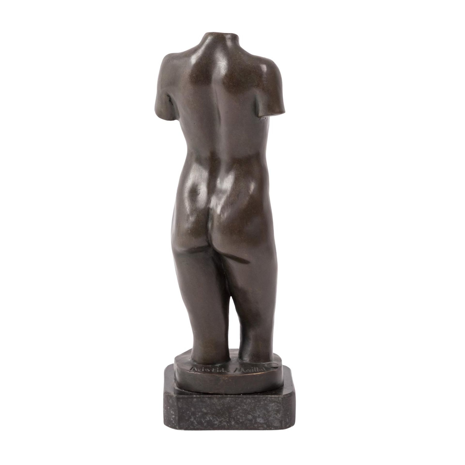 MAILLOL, ARISTIDE J. B., NACH (1861-1944), "Torso Ile-de-France", - Image 3 of 7