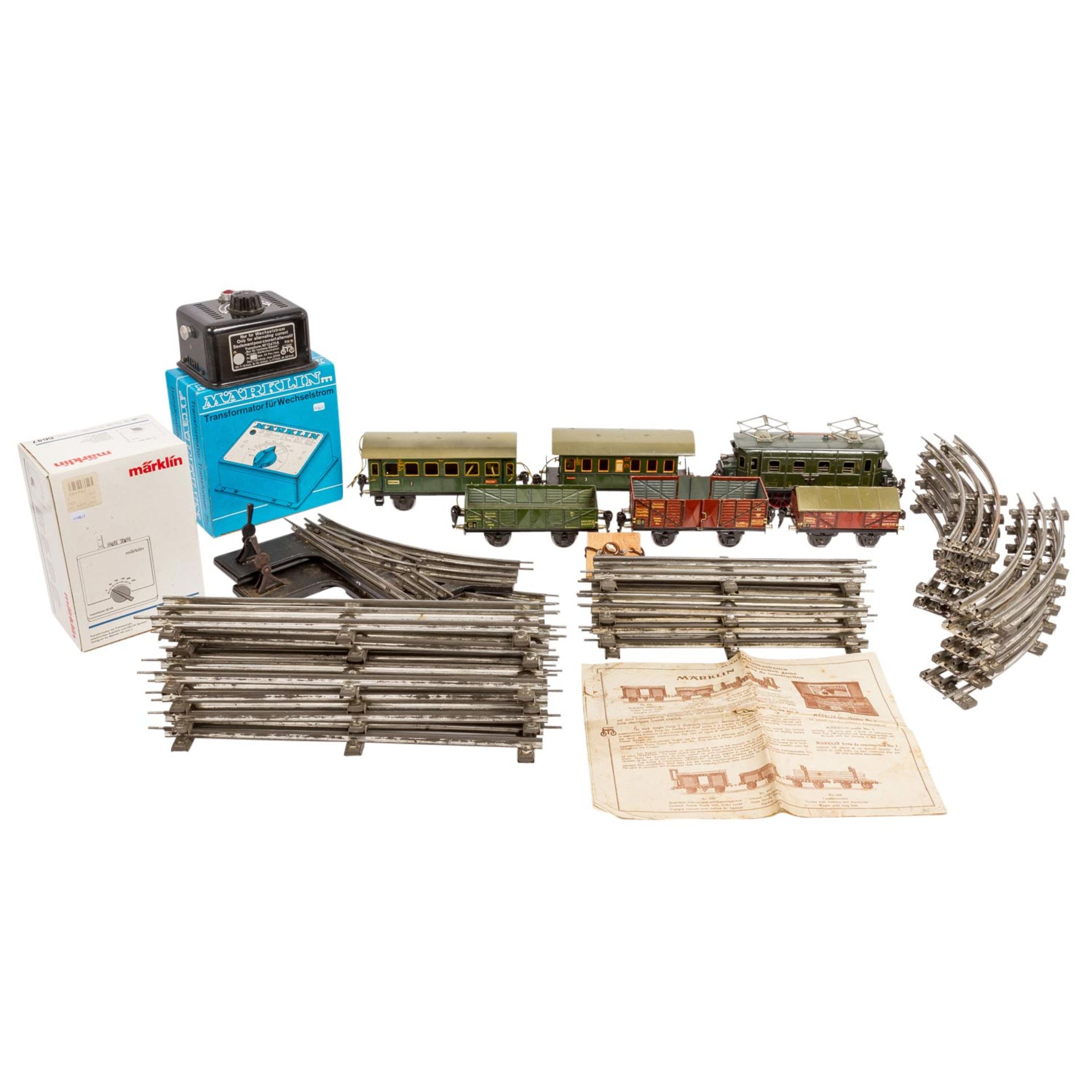 MÄRKLIN Starter-Set und Zubehör für die Spur 0, 1930-1950,