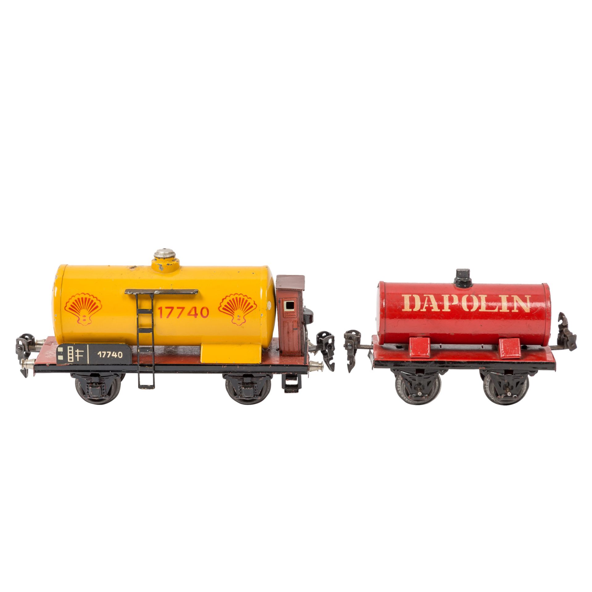 MÄRKLIN Konvolut aus 5 Güterwagen, Spur 0, 1. H. 20. Jh. - Bild 4 aus 6