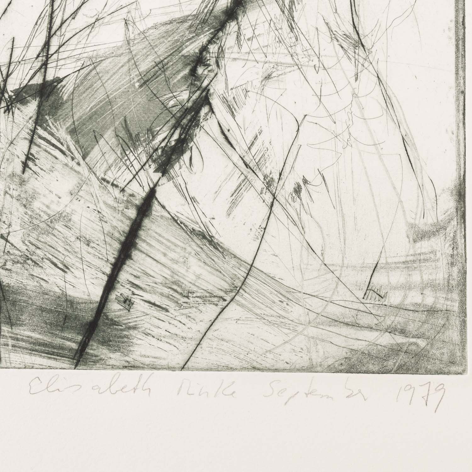 MINKE, ELISABETH (geb. 1954), 3 informelle Kompositionen, 1979, - Image 3 of 12