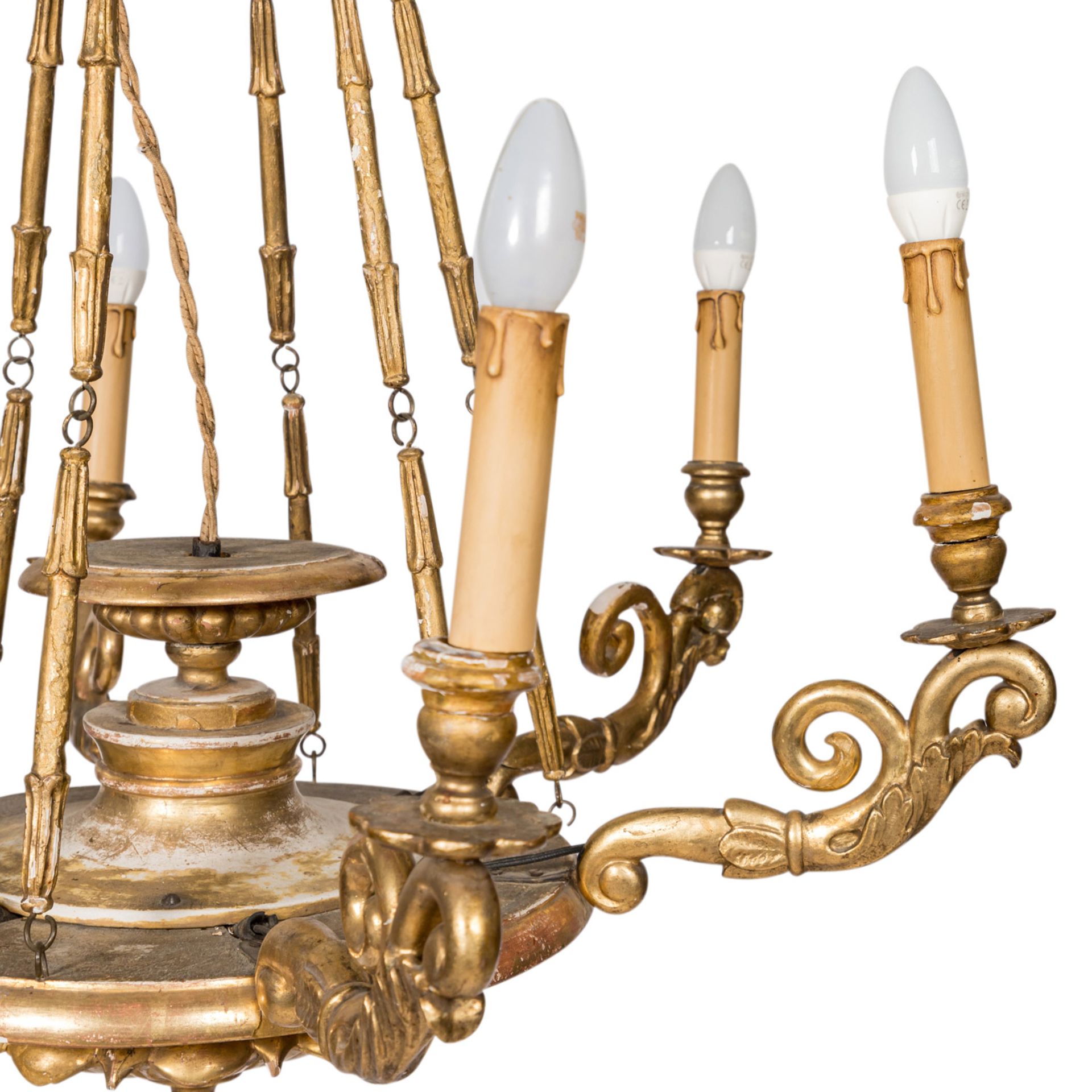 BIEDERMEIER-DECKENLAMPE - Image 4 of 5