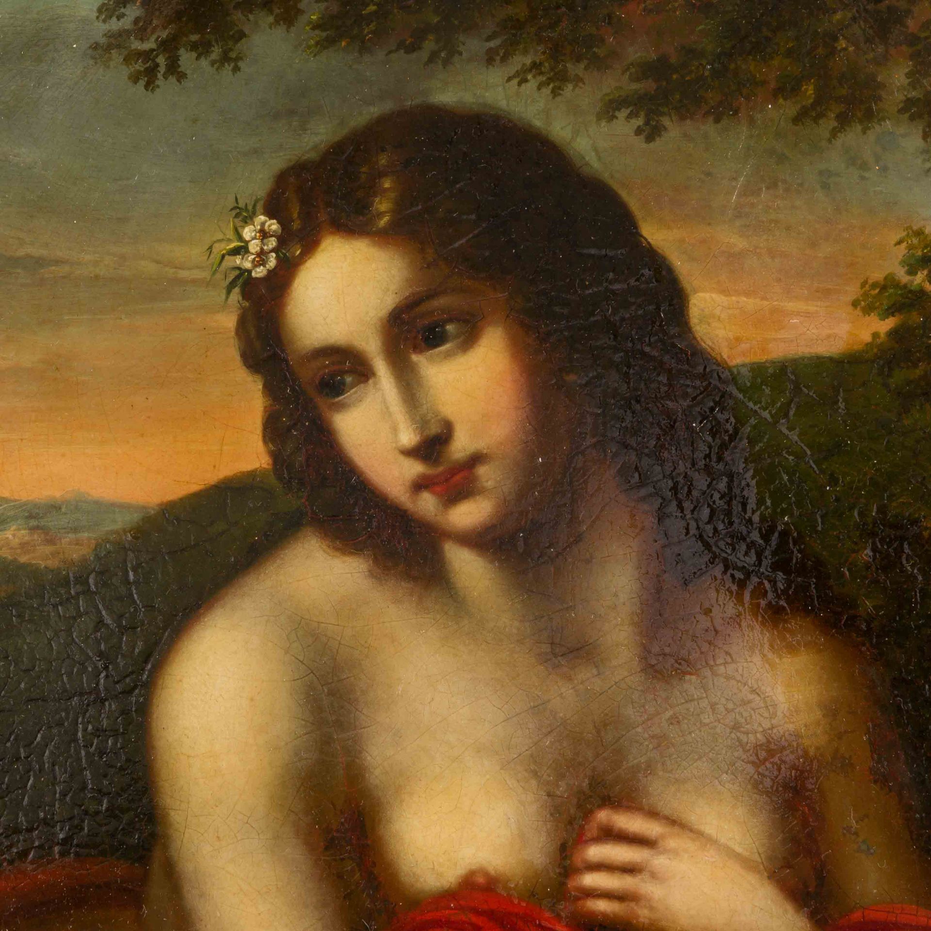 DUBUFE, CLAUDE MARIE, ATTRIBUIERT/UMKREIS (1790-1864), "Phyllis en repos", - Bild 3 aus 5