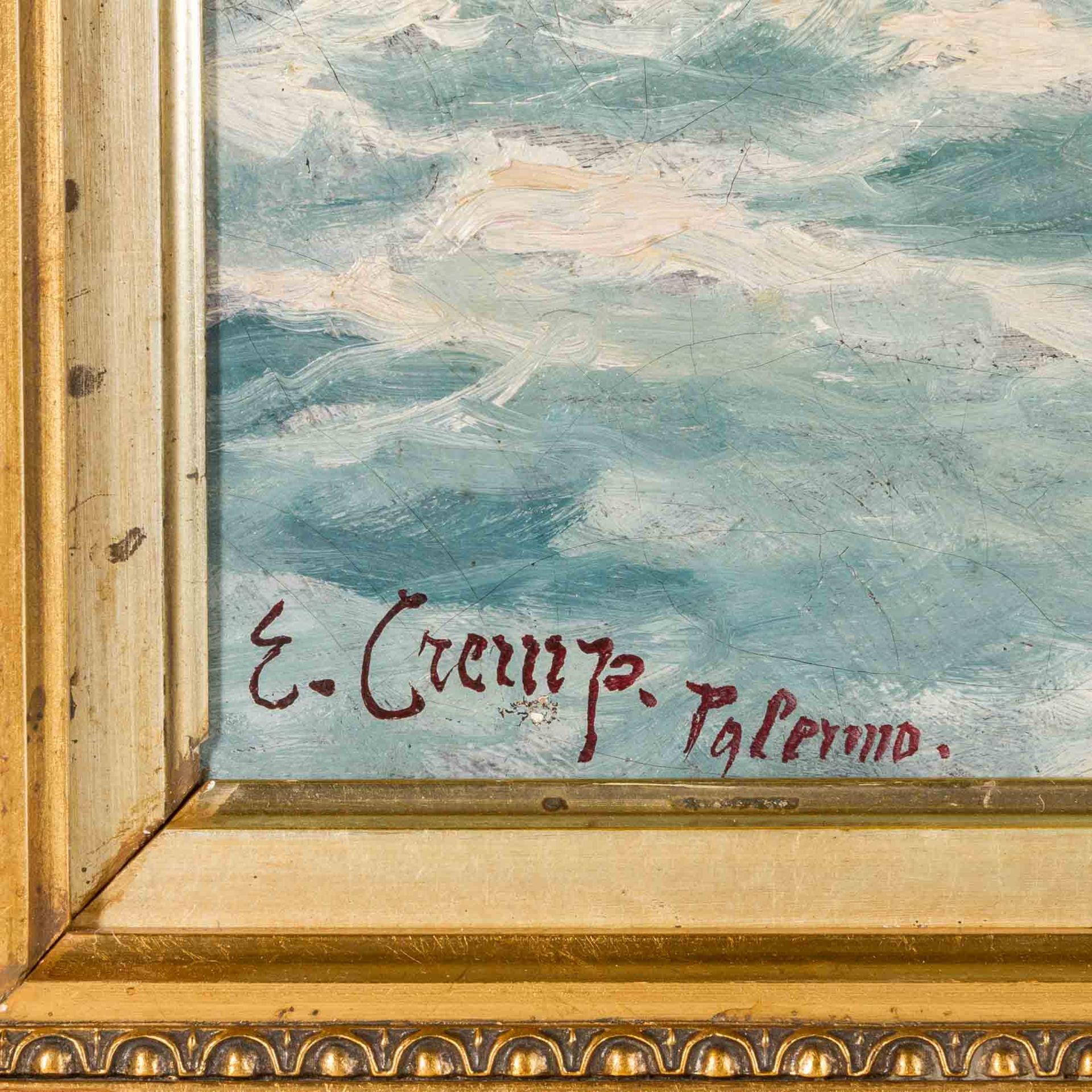 CREMP, E., wohl ERMINIO (auch Kremp, 1860-1936), "Palermo", - Bild 3 aus 8